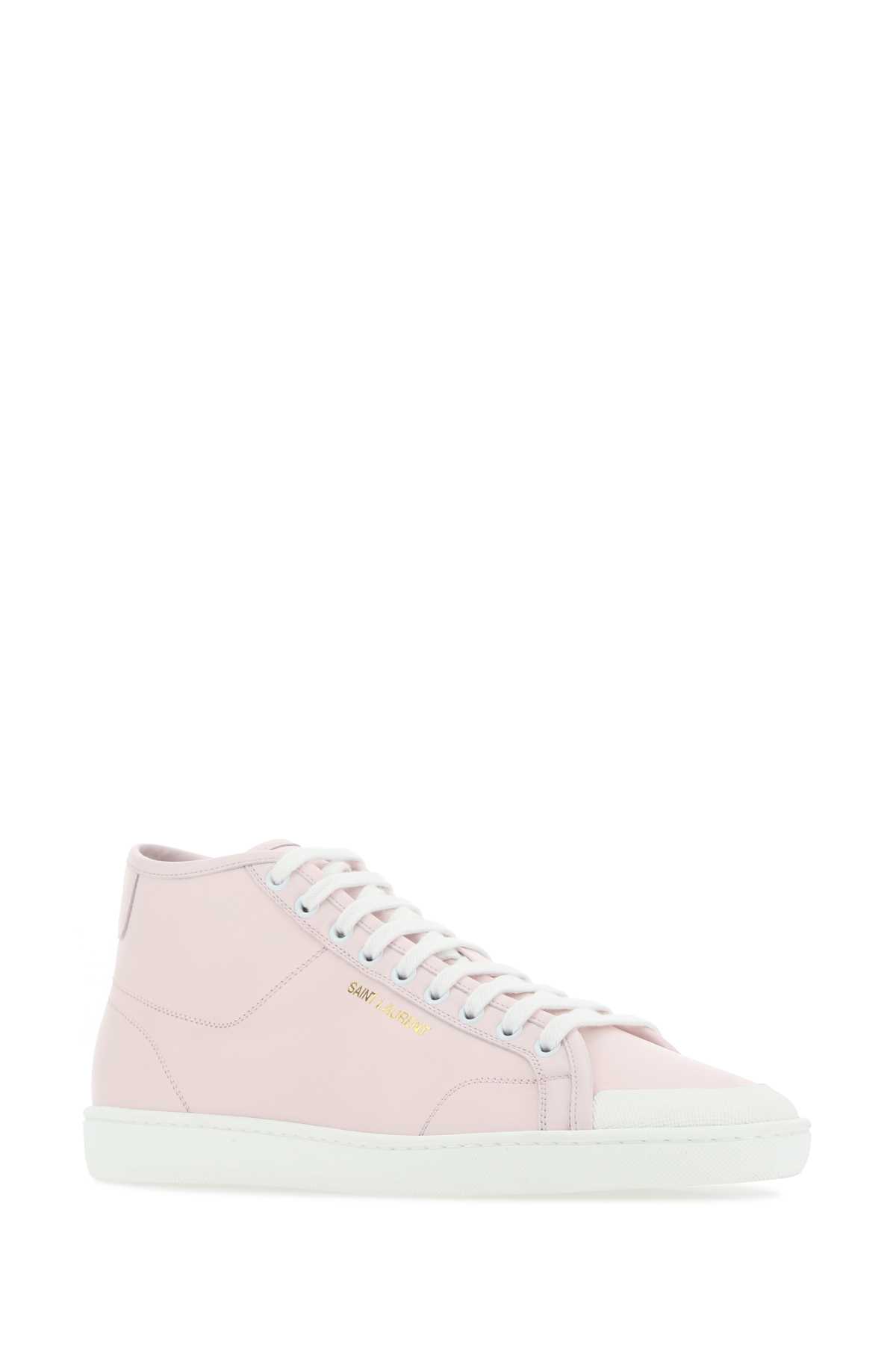 Pastel pink leather Court Classic sneakers 652773AAAIF5915 (Saint Laurent / スニーカー ) | Saint Laurent (サンローラン)(1)