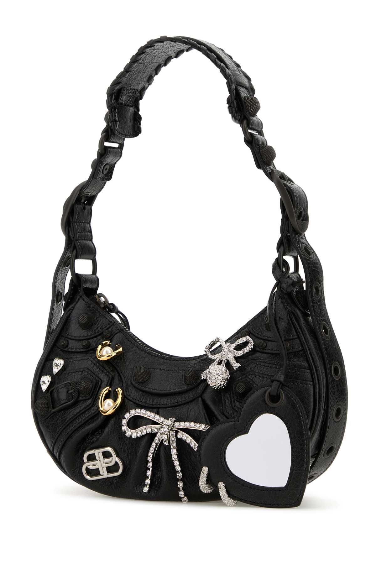 Slate leather Le Cagole XS shoulder bag 6713092ABMW1000 (Balenciaga / ハンドバッグ・ショルダーバッグ ) | Balenciaga (バレンシアガ)(1)