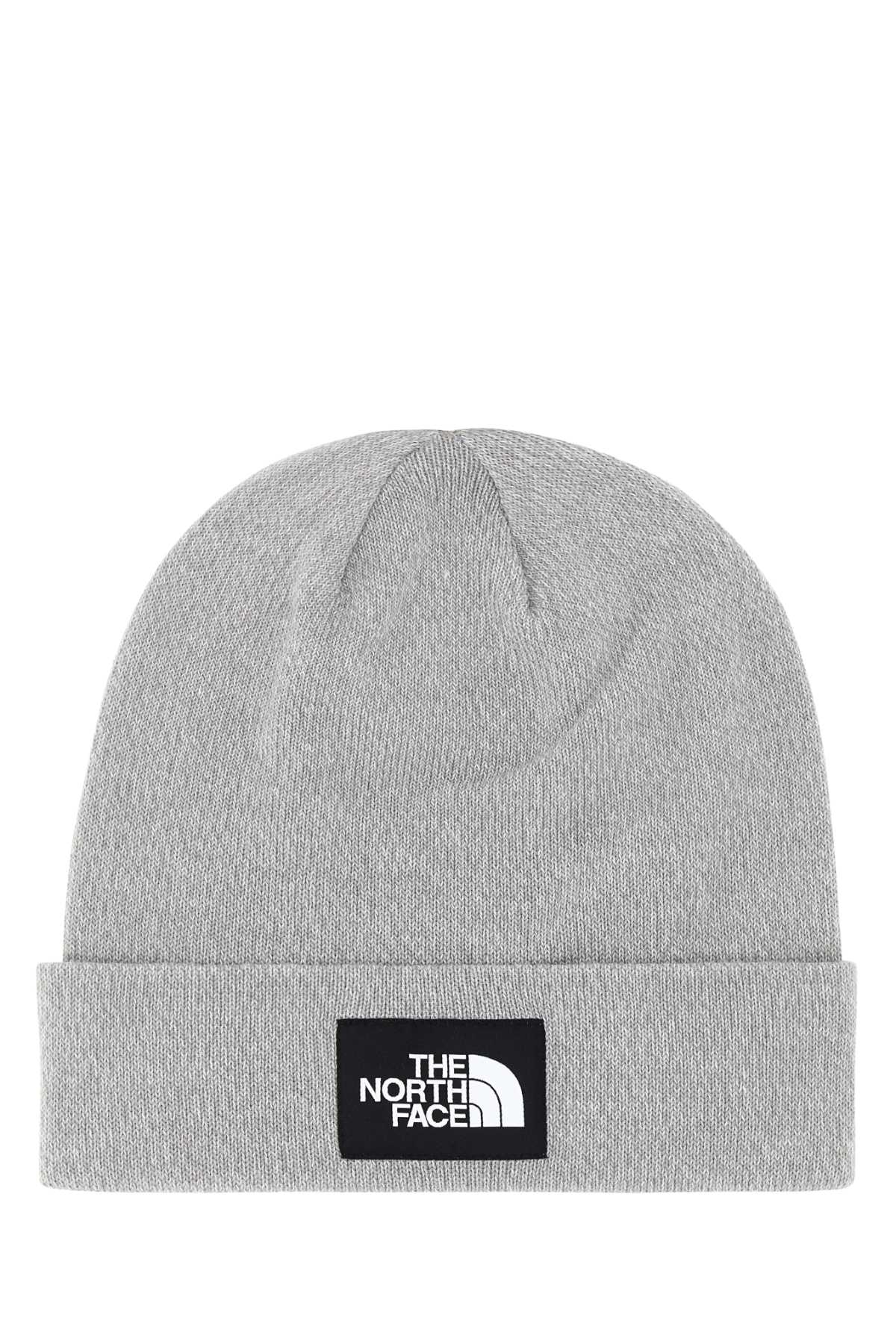 Melange light grey stretch polyester blend beanie hat NF0A3FNTDYX1 (THE NORTH FACE / 帽子 ) | THE NORTH FACE (ザ・ノース・フェイス)