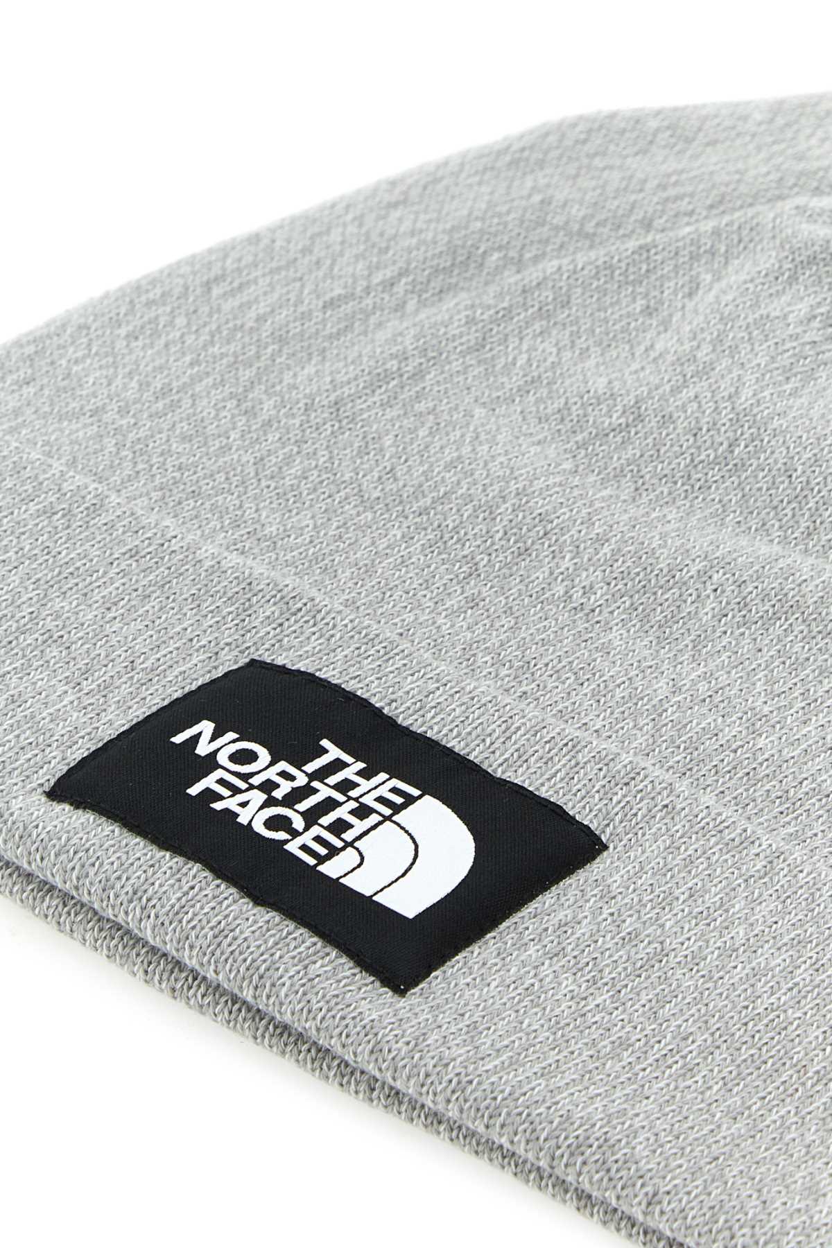 Melange light grey stretch polyester blend beanie hat NF0A3FNTDYX1 (THE NORTH FACE / 帽子 ) | THE NORTH FACE (ザ・ノース・フェイス)(2)