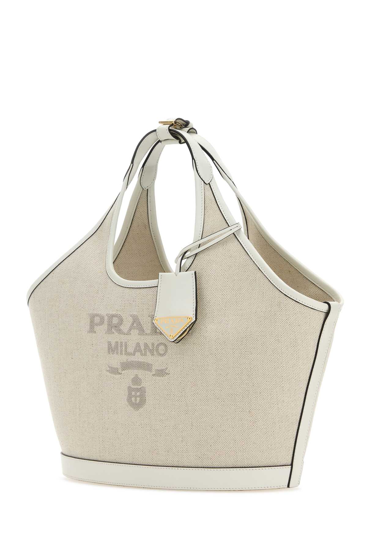 Sand canvas handbag 1BG471VOAH2DLIF0N86 (Prada / ハンドバッグ・ショルダーバッグ ) | Prada (プラダ)(1)
