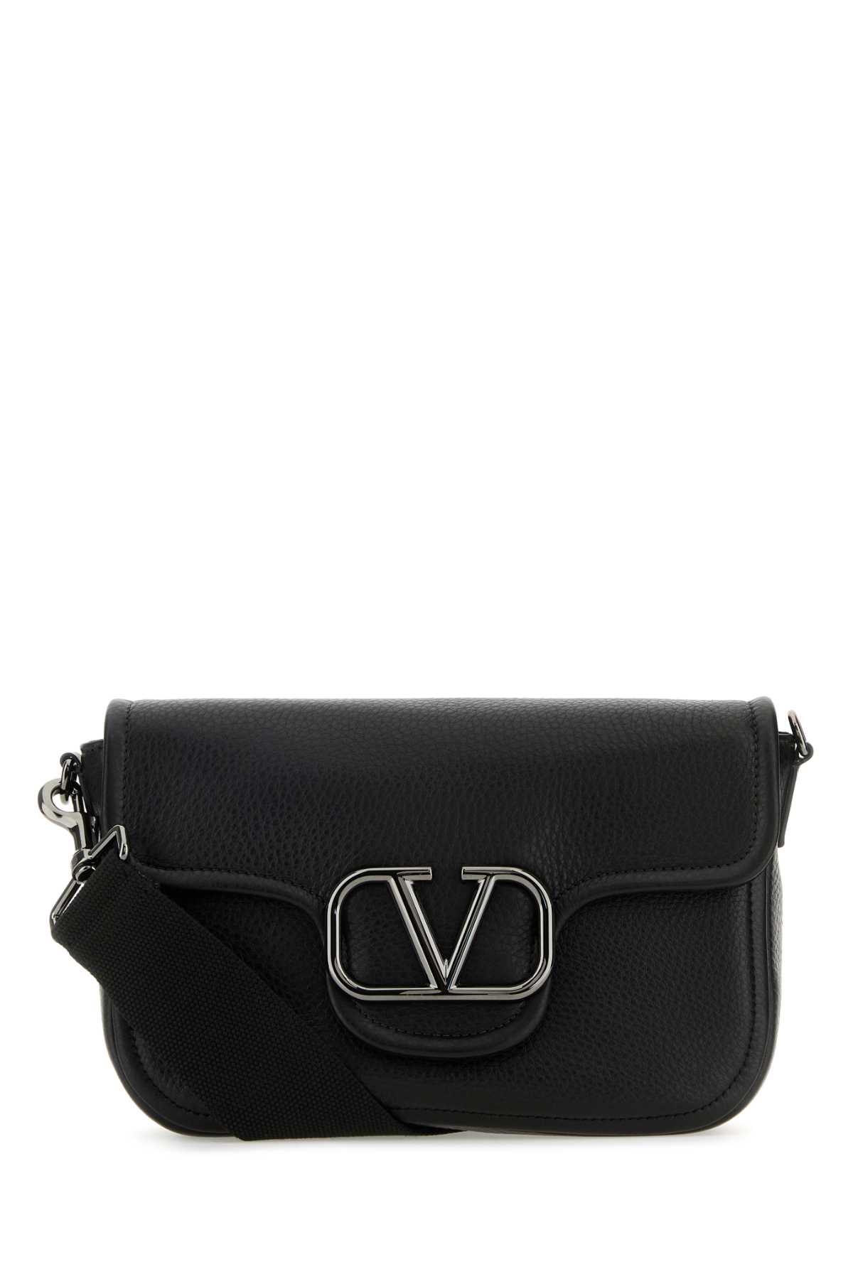 Black leather VLogo crossbody bag 5Y2B0C80EMP0NO (Valentino Garavani / ハンドバッグ・ショルダーバッグ ) | Valentino Garavani (ヴァレンティノ)