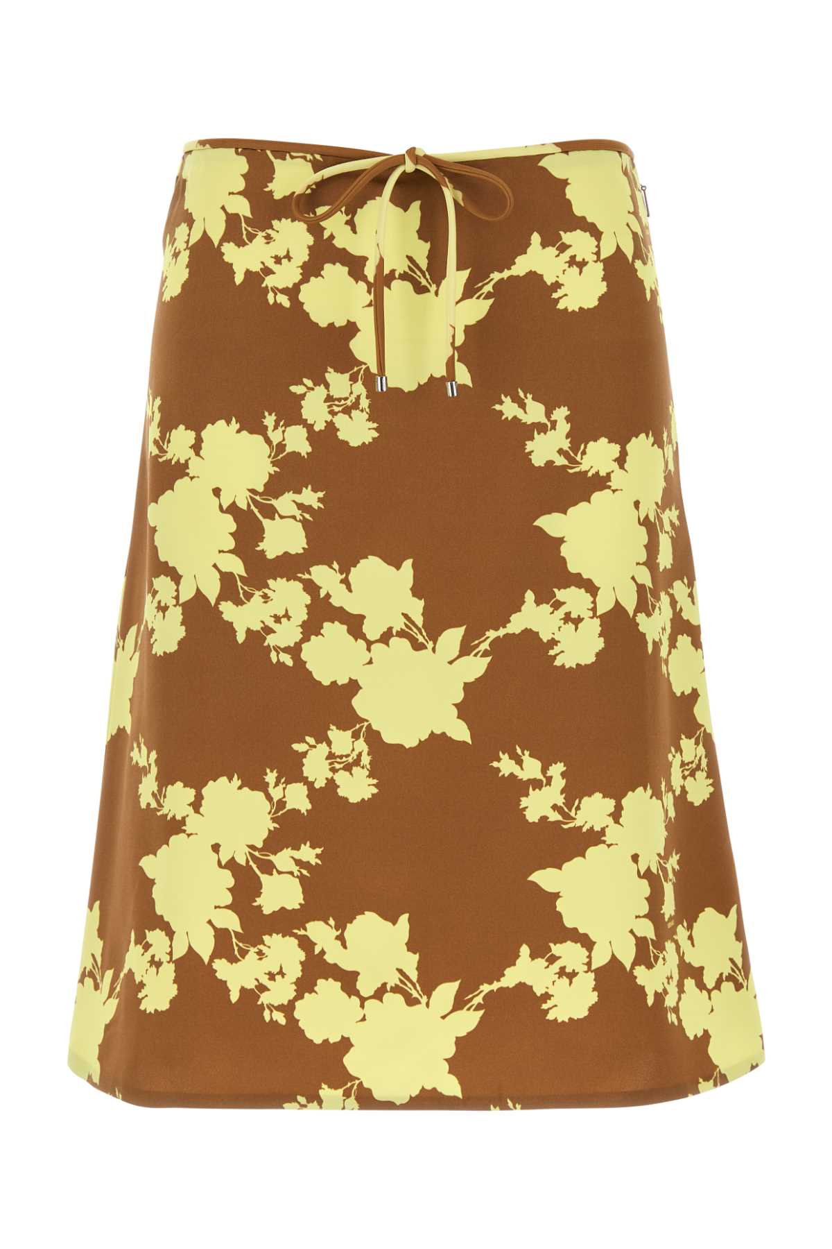 Printed satin skirt 10197901A141245N620 (VERSACE / スカート ) | VERSACE (ヴェルサーチェ)