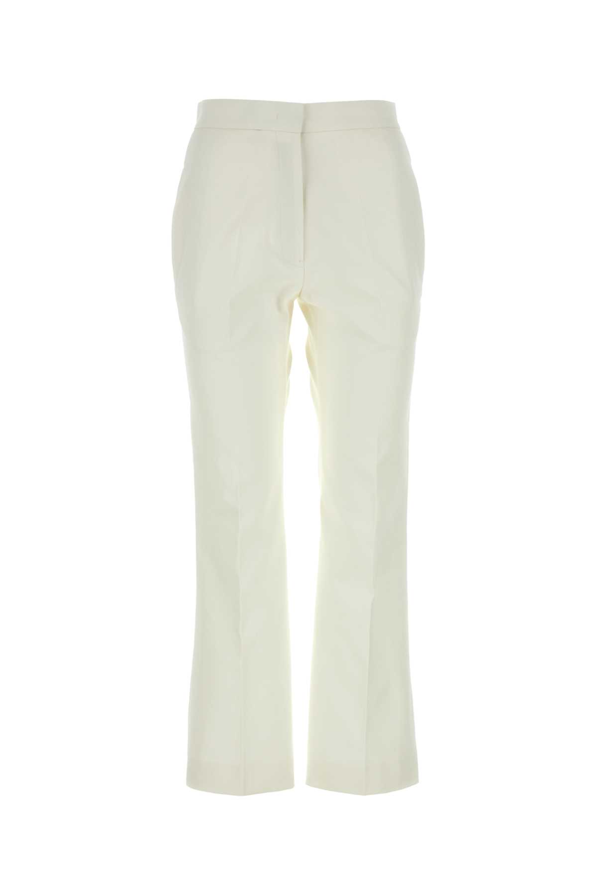 White cotton pant J04KA0006J45167105 (Jil Sander / パンツ ) | Jil Sander (ジルサンダー)