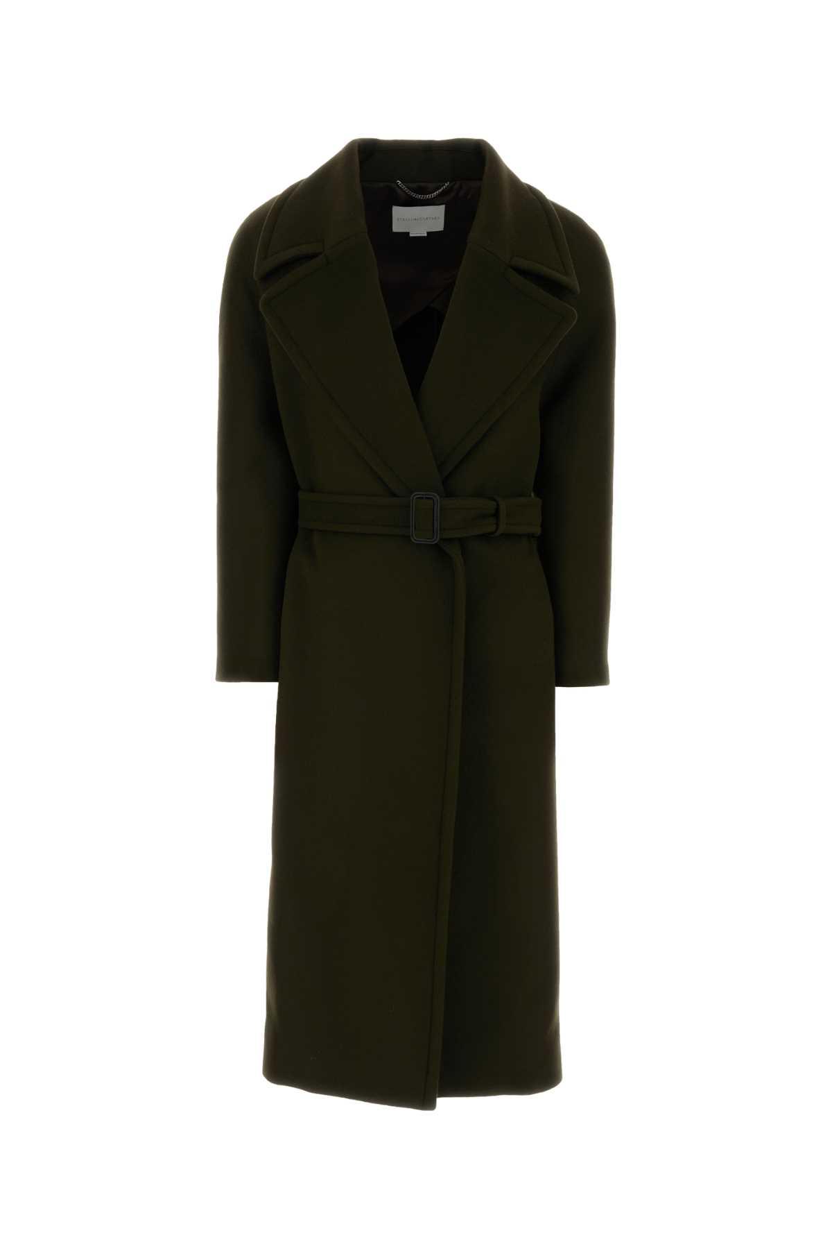 Bottle green wool coat 6601293GU7652471 (Stella McCartney / コート ) | Stella McCartney (ステラ マッカートニー)