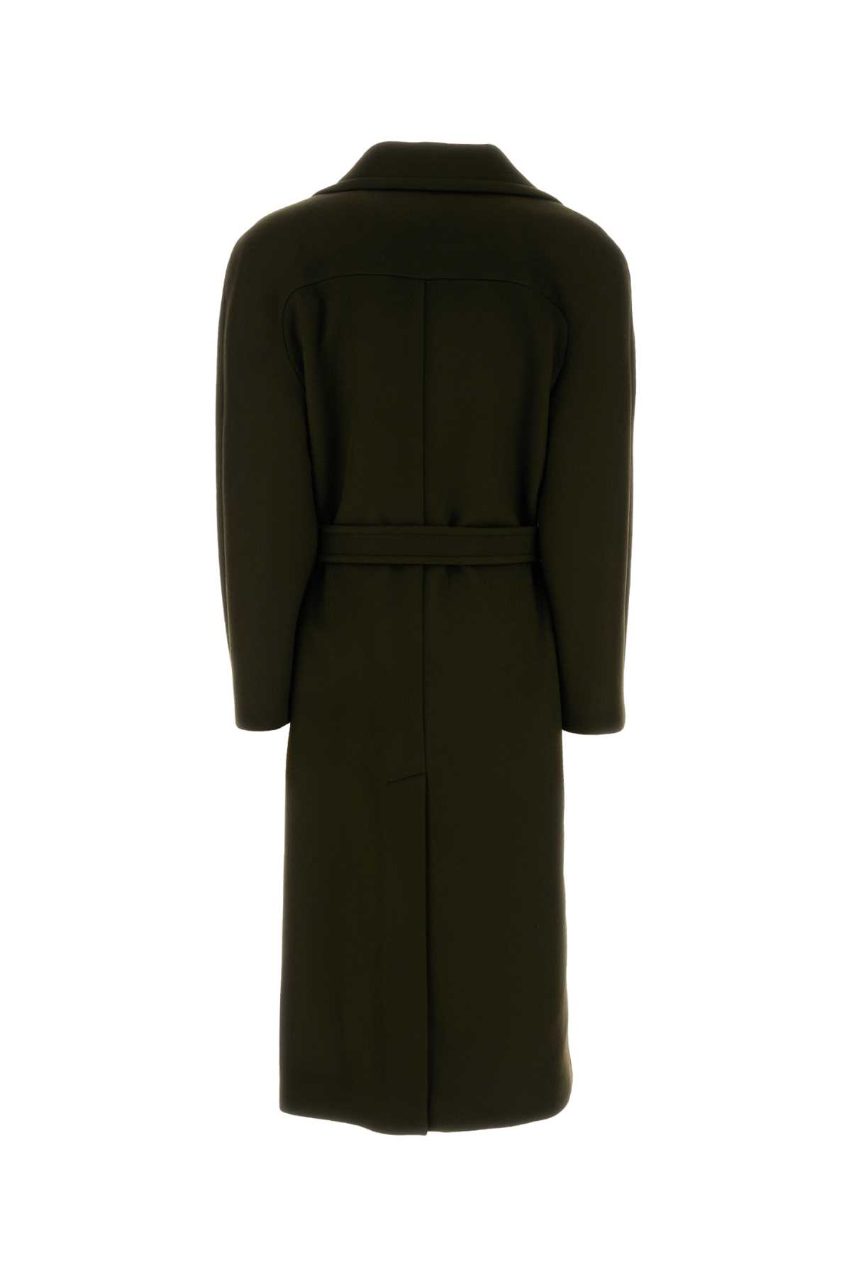 Bottle green wool coat 6601293GU7652471 (Stella McCartney / コート ) | Stella McCartney (ステラ マッカートニー)(1)