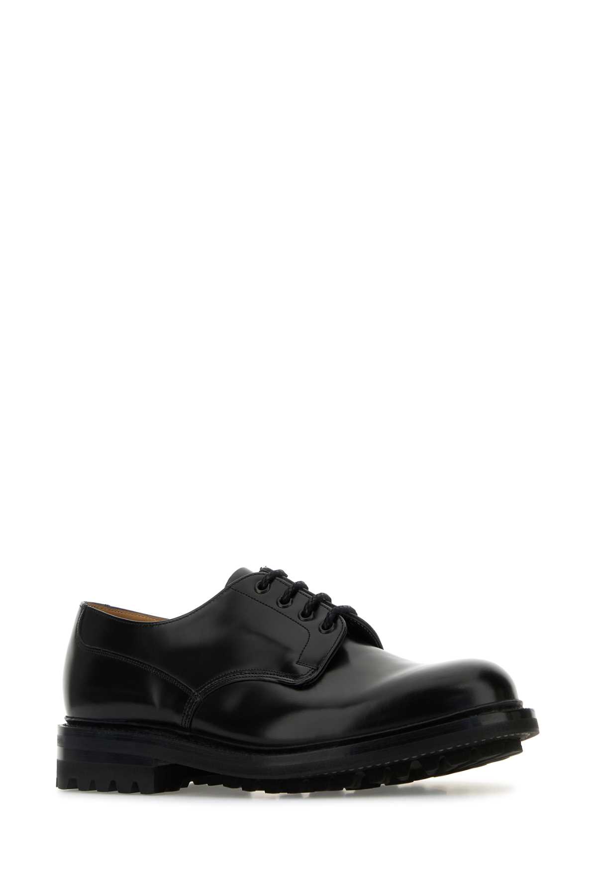 Black leather Mc Neil LW lace-up shoes EEC300FG000009XVF0AAB (Church's / レースアップ ) | Church's (チャーチ)(1)