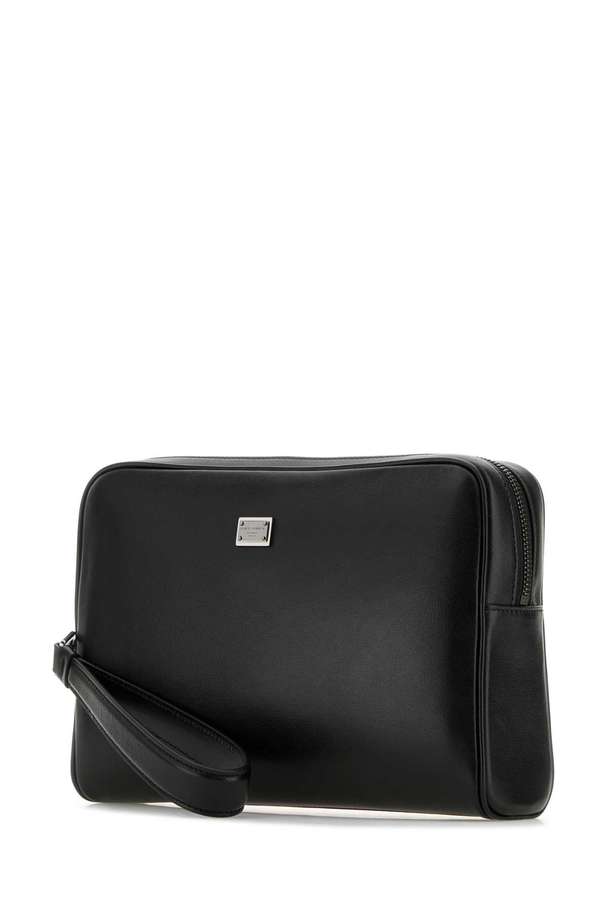 Black leather pouch BM2441AV95680999 (Dolce & Gabbana / クラッチバッグ・ポーチ ) | Dolce & Gabbana (ドルチェガッバーナ)(1)