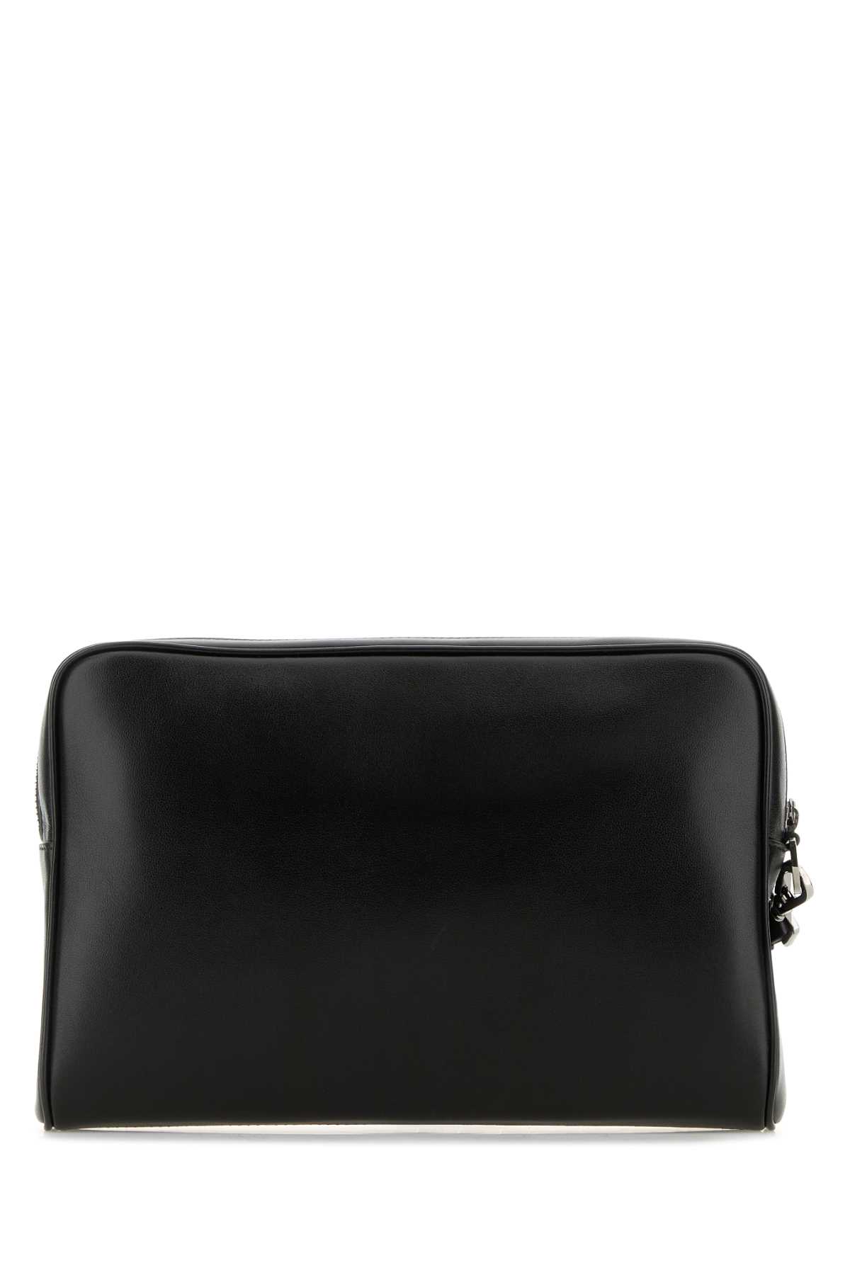 Black leather pouch BM2441AV95680999 (Dolce & Gabbana / クラッチバッグ・ポーチ ) | Dolce & Gabbana (ドルチェガッバーナ)(2)