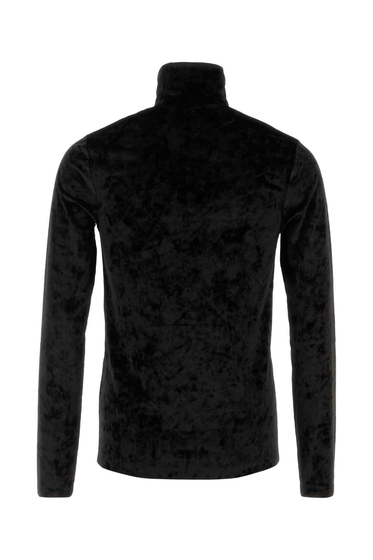Black velvet Heyze t-shirt 2520211282329900 (Dries Van Noten / ニット・セーター・カーディガン ) | Dries Van Noten (ドリスヴァンノッテン)(1)