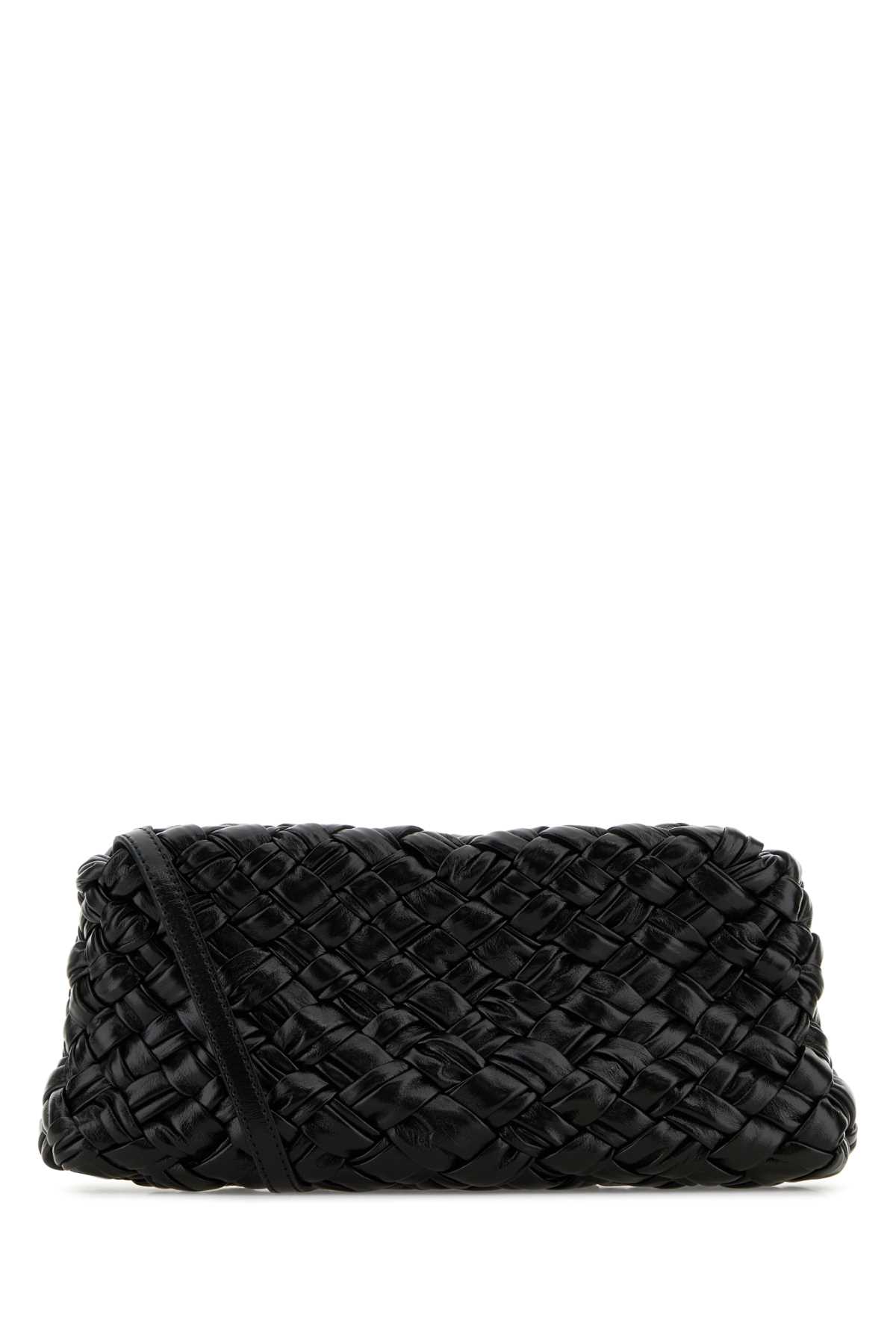 Black leather Kalimero Cha-Cha clutch 785780V40T11019 (Bottega Veneta / ハンドバッグ・ショルダーバッグ ) | Bottega Veneta (ボッテガ・ヴェネタ)