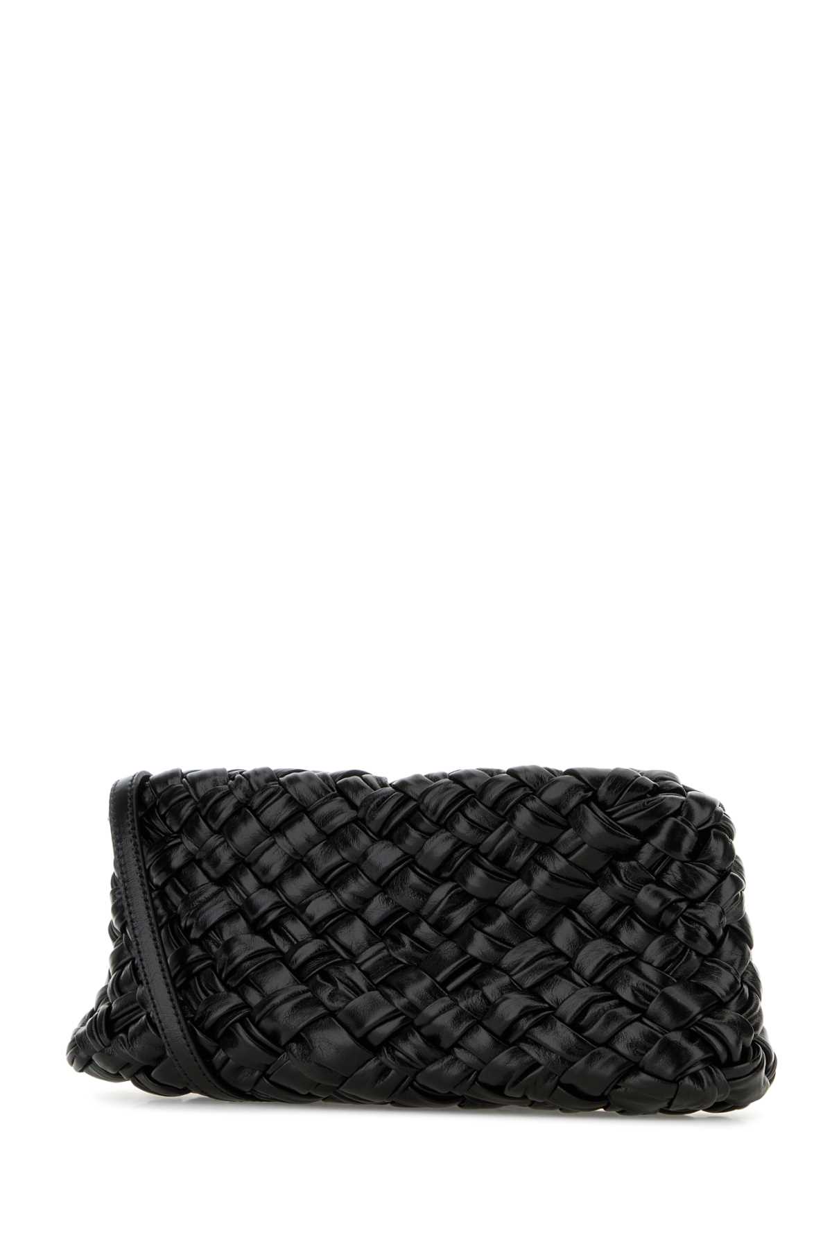 Black leather Kalimero Cha-Cha clutch 785780V40T11019 (Bottega Veneta / ハンドバッグ・ショルダーバッグ ) | Bottega Veneta (ボッテガ・ヴェネタ)(1)