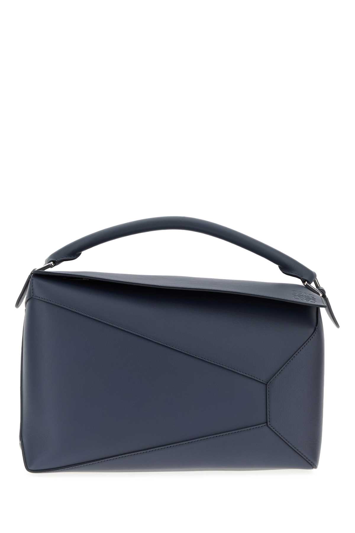 Blue leather large Puzzle Edge handbag B510P00X04INDIGODYE (LOEWE / ハンドバッグ・ショルダーバッグ ) | LOEWE (ロエベ)