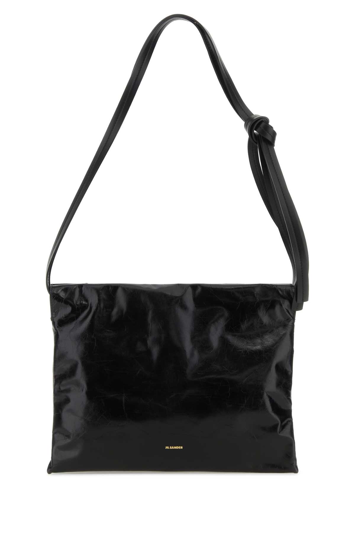 Black leather Cushion crossbody bag J07ZH0023P6584001 (Jil Sander / ハンドバッグ・ショルダーバッグ ) | Jil Sander (ジルサンダー)