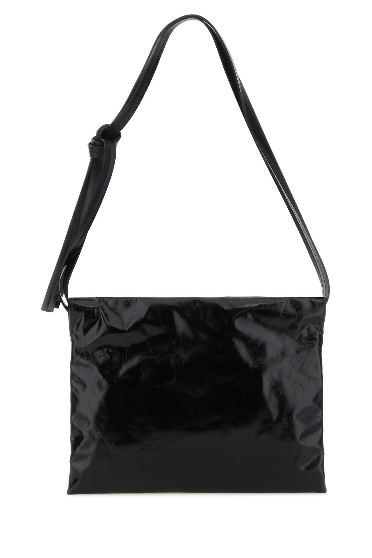 Black leather Cushion crossbody bag J07ZH0023P6584001 (Jil Sander / ハンドバッグ・ショルダーバッグ ) | Jil Sander (ジルサンダー)(2)