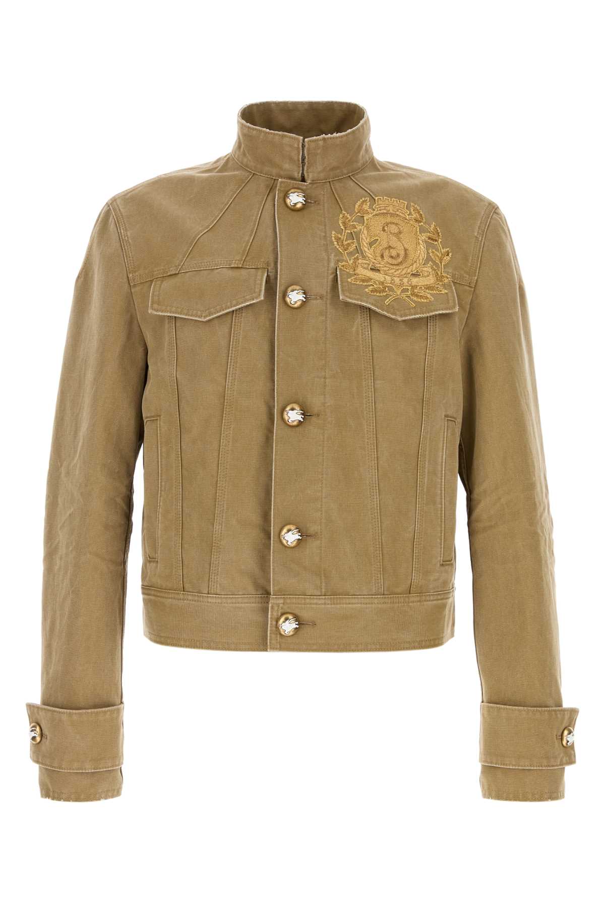 Khaki denim jacket 8107647C2234 (Burberry / カジュアルジャケット ) | Burberry (バーバリー)