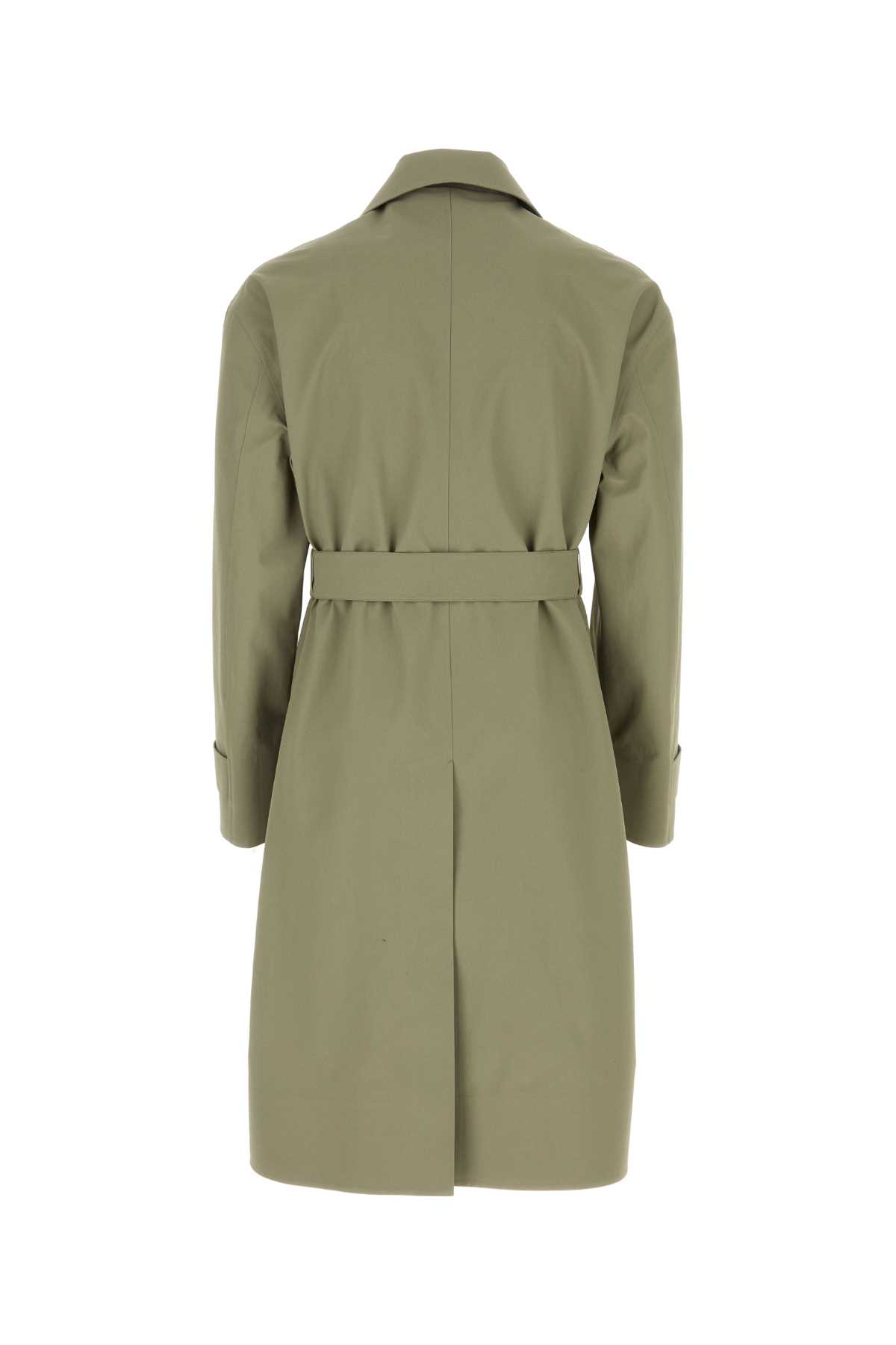 Army green cotton trench coat J23AH0101J45022317 (Jil Sander / コート ) | Jil Sander (ジルサンダー)(1)