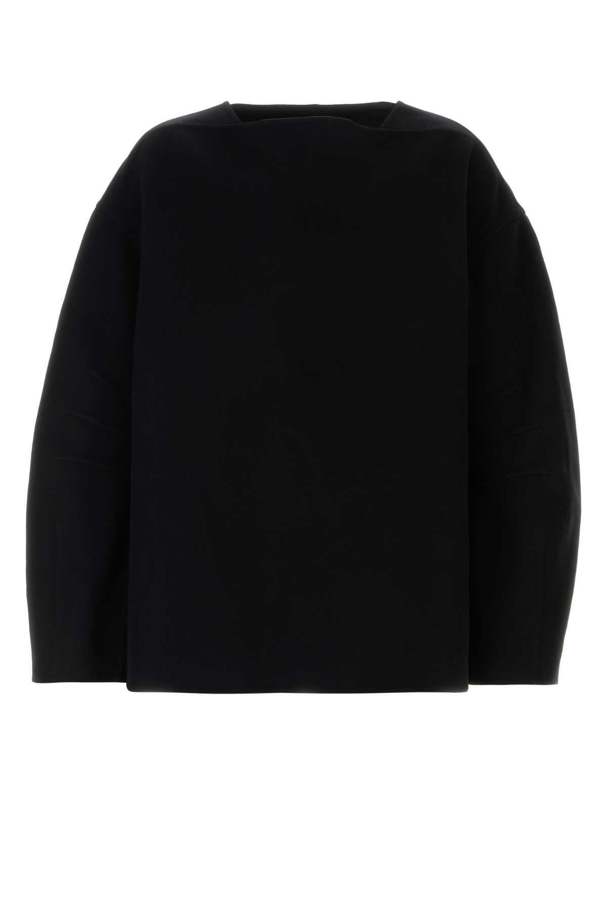 Black wool oversize sweater J21BN0204J40006001 (Jil Sander / ニット・セーター・カーディガン ) | Jil Sander (ジルサンダー)