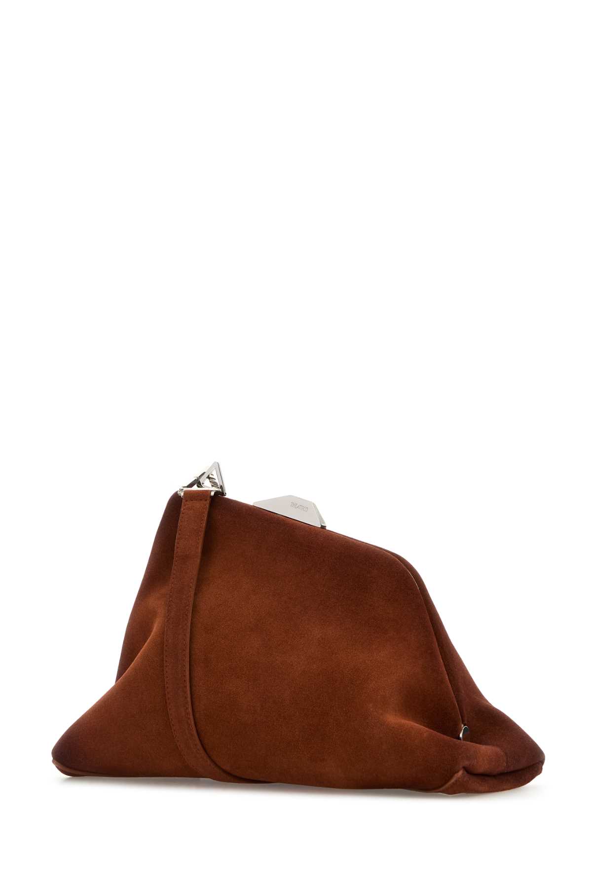 Caramel suede Day Off clutch 251WAH00049LBT108AA847 (THE ATTICO / ハンドバッグ・ショルダーバッグ ) | THE ATTICO (ジ・アティコ)(1)