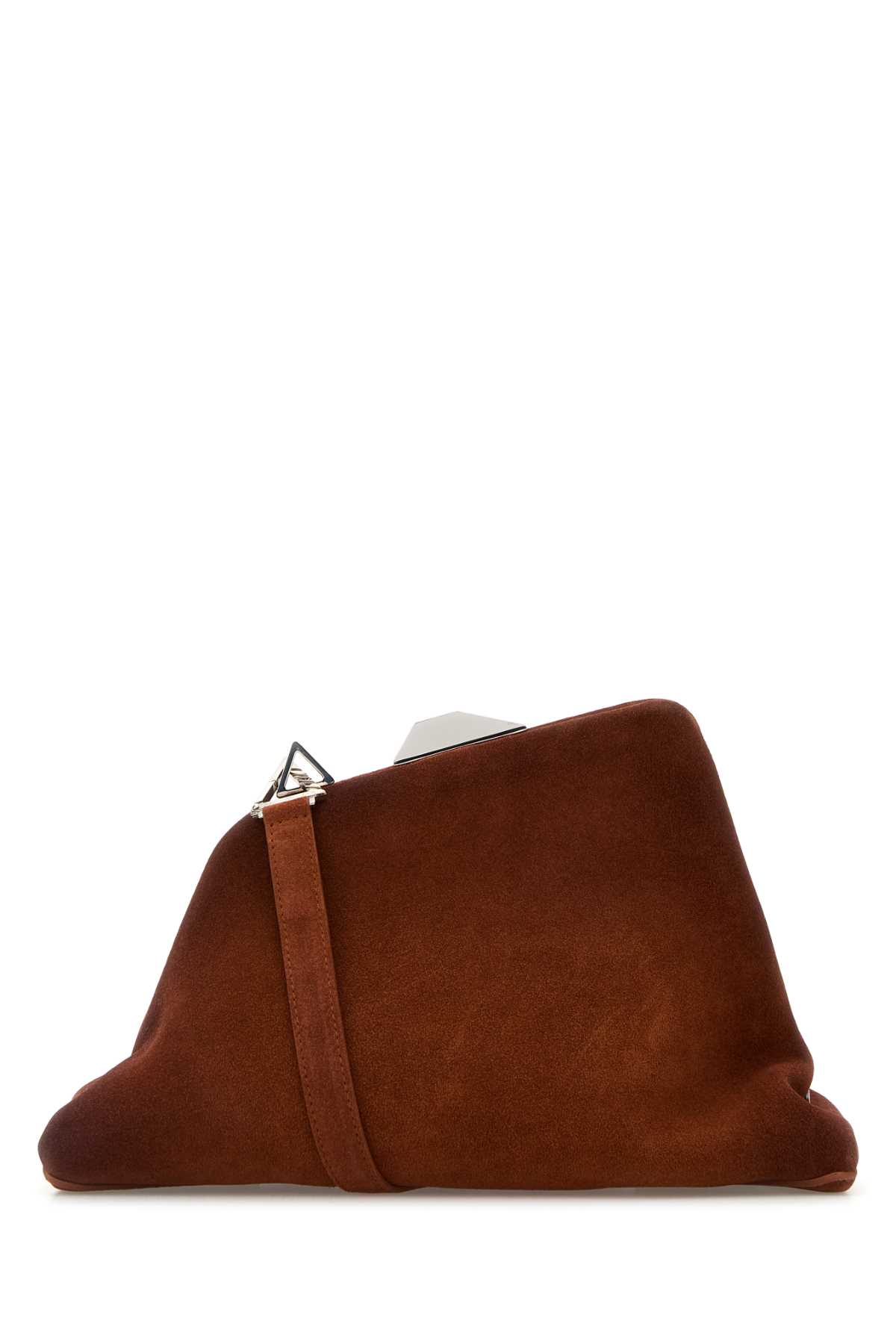 Caramel suede Day Off clutch 251WAH00049LBT108AA847 (THE ATTICO / ハンドバッグ・ショルダーバッグ ) | THE ATTICO (ジ・アティコ)(2)