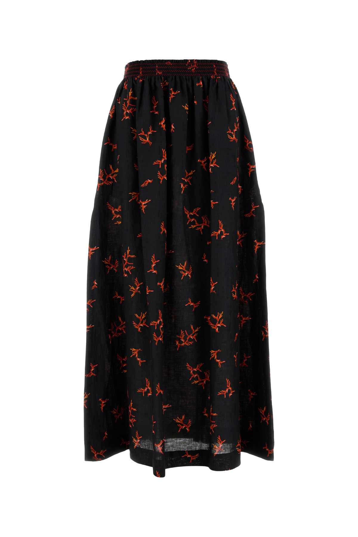 Printed linen skirt FAB394AT8MF1MVP (FENDI / スカート ) | FENDI (フェンディ)