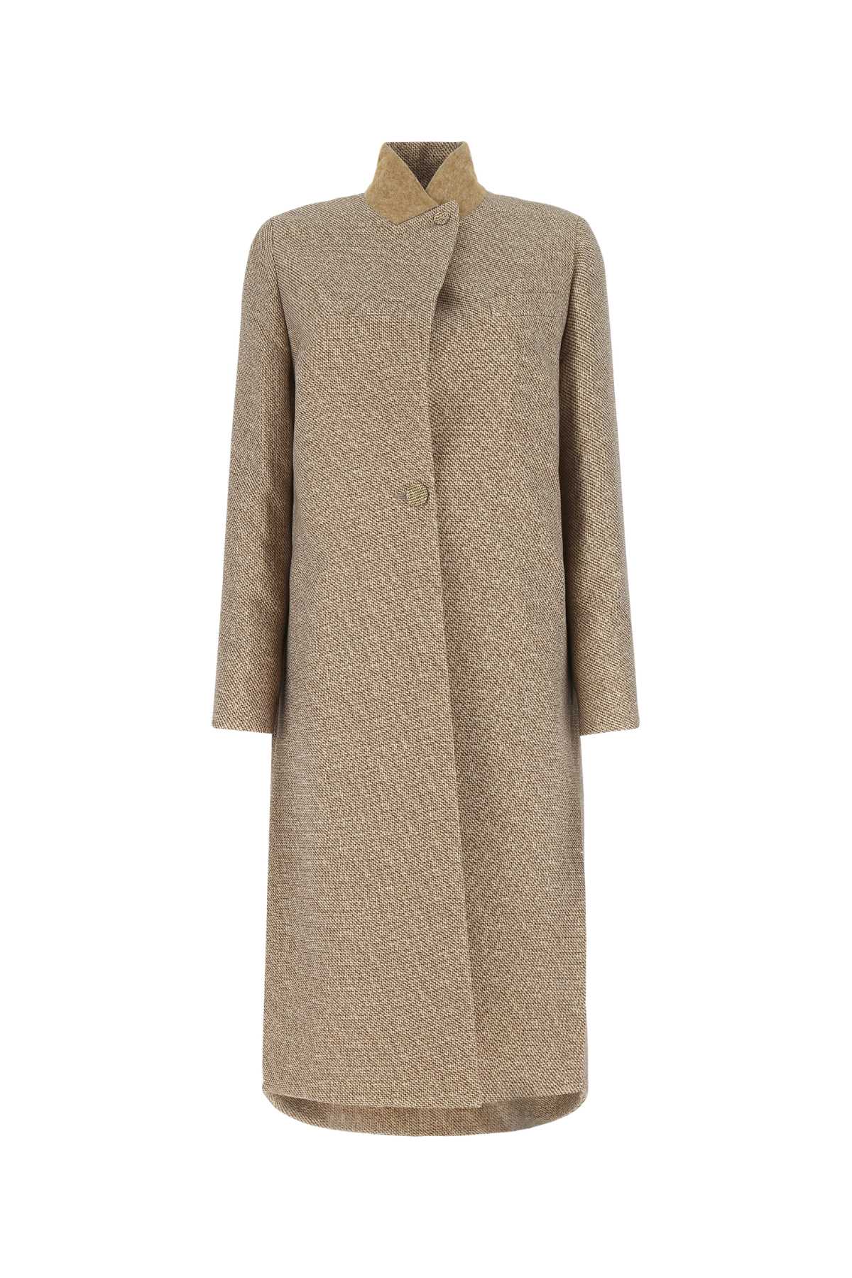Embroidered wool blend coat FF8941ALBTF1IHC (FENDI / コート ) | FENDI (フェンディ)