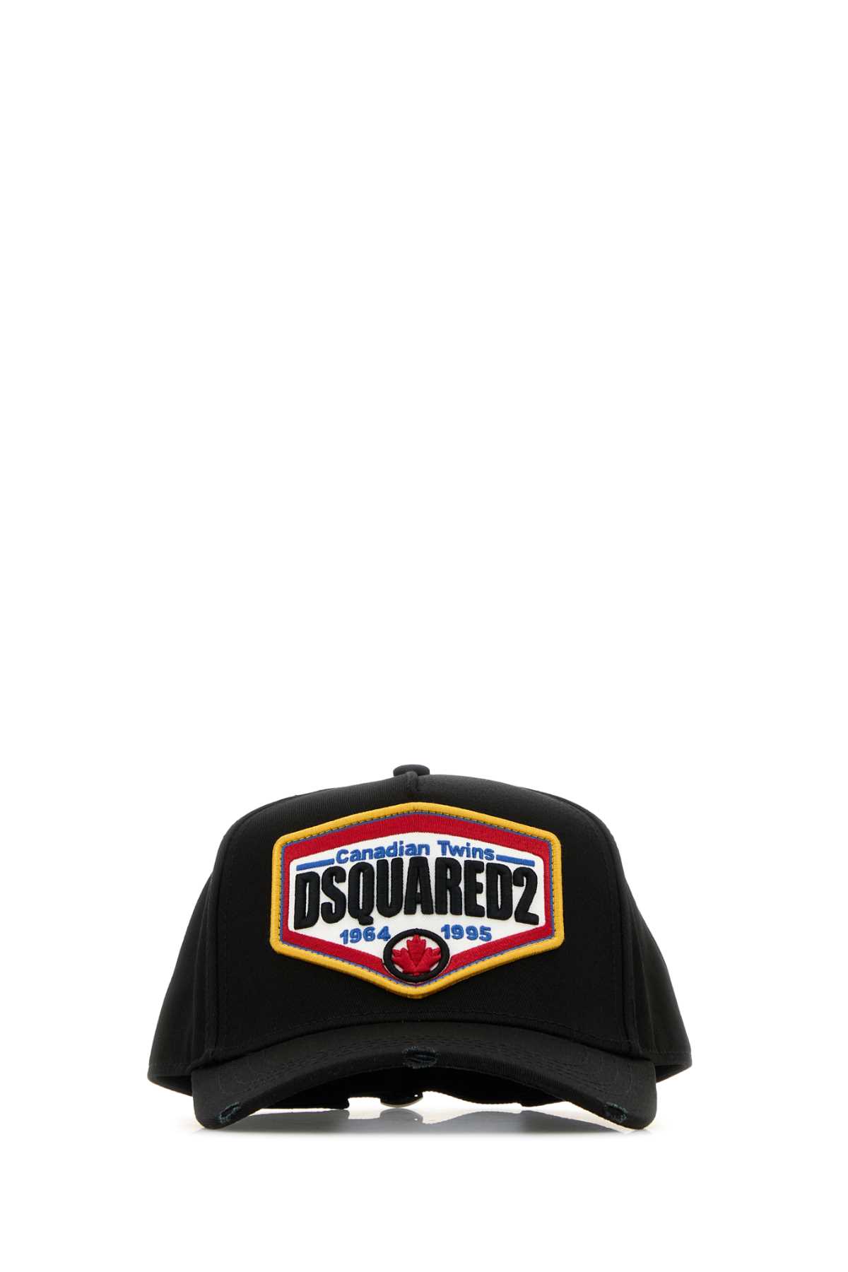 Black cotton baseball cap BCM076305C000012124 (Dsquared2 / 帽子 ) | Dsquared2 (ディースクエアード)