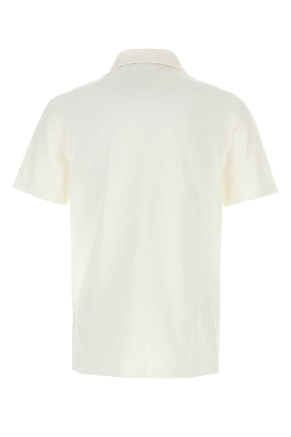 White piquet polo shirt 10188481A134921W000 (VERSACE / ポロシャツ ) | VERSACE (ヴェルサーチェ)(1)