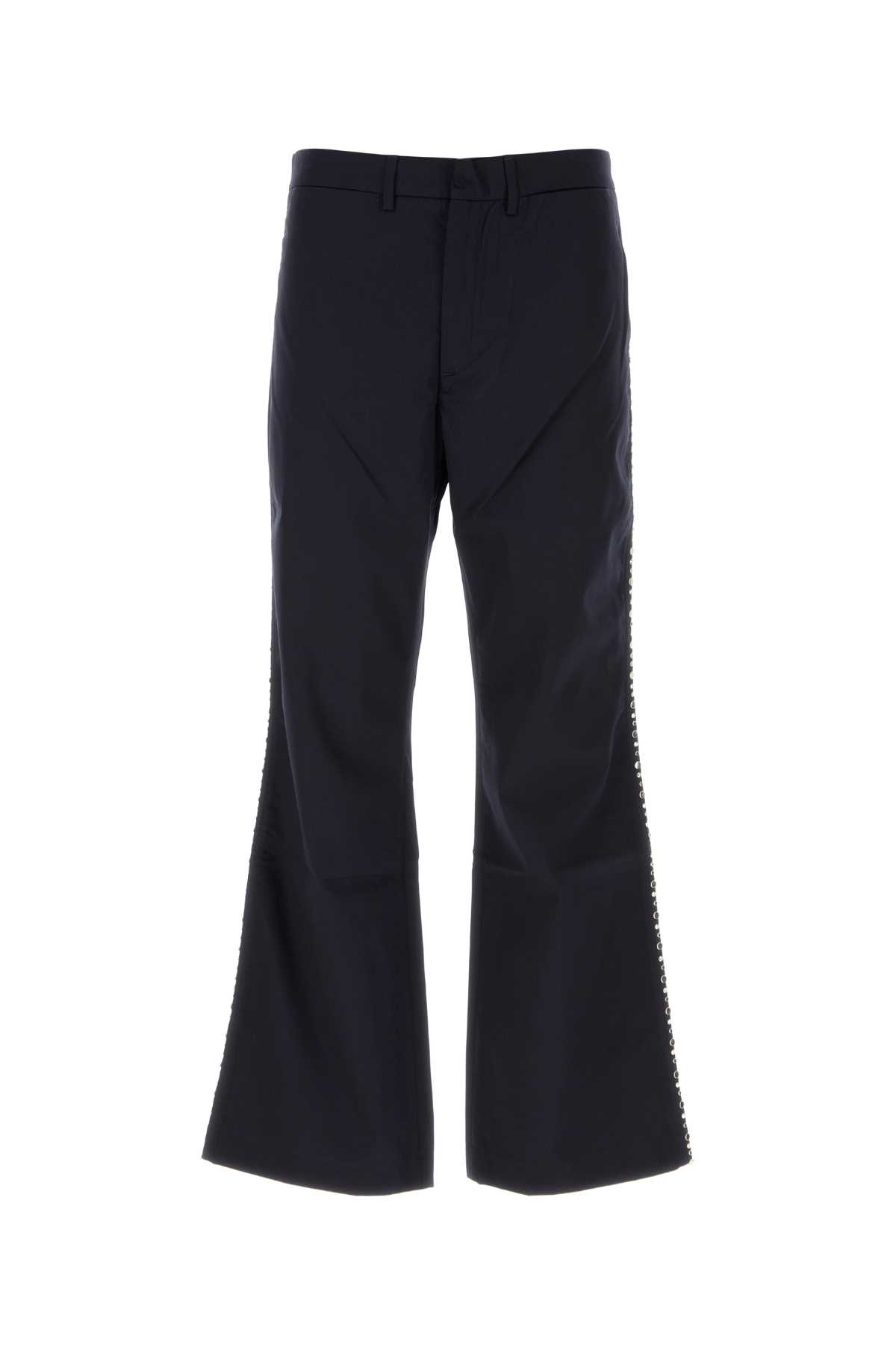 Midnight blue cotton pant MA23TR04CO01599NAVY (Wales Bonner / パンツ ) | Wales Bonner (ウェールズ ボナー)