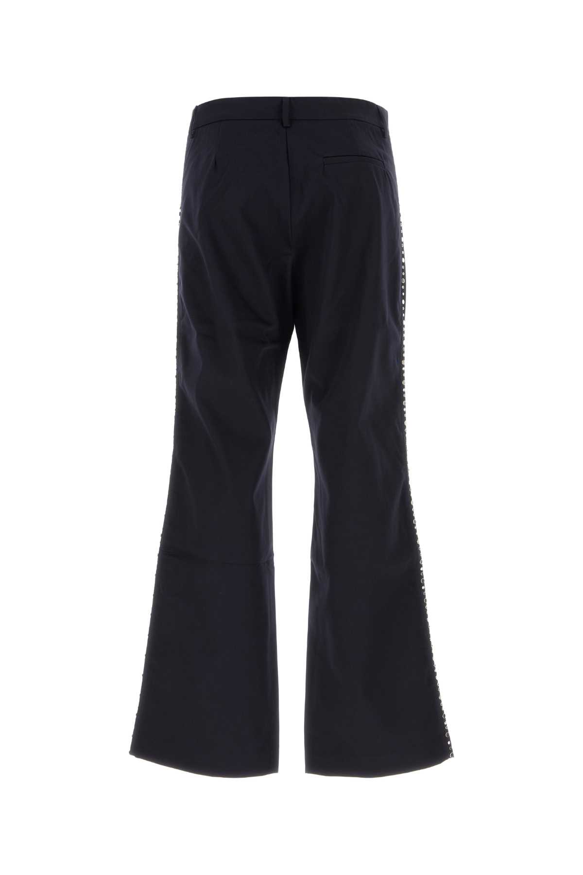 Midnight blue cotton pant MA23TR04CO01599NAVY (Wales Bonner / パンツ ) | Wales Bonner (ウェールズ ボナー)(1)