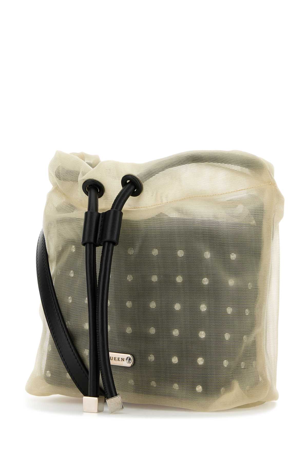 Two-tone leather and tulle Nebula crossbody bag 8044331VP111000 (Alexander McQUEEN / ハンドバッグ・ショルダーバッグ ) | Alexander McQUEEN (アレキサンダー・マックイーン)(1)