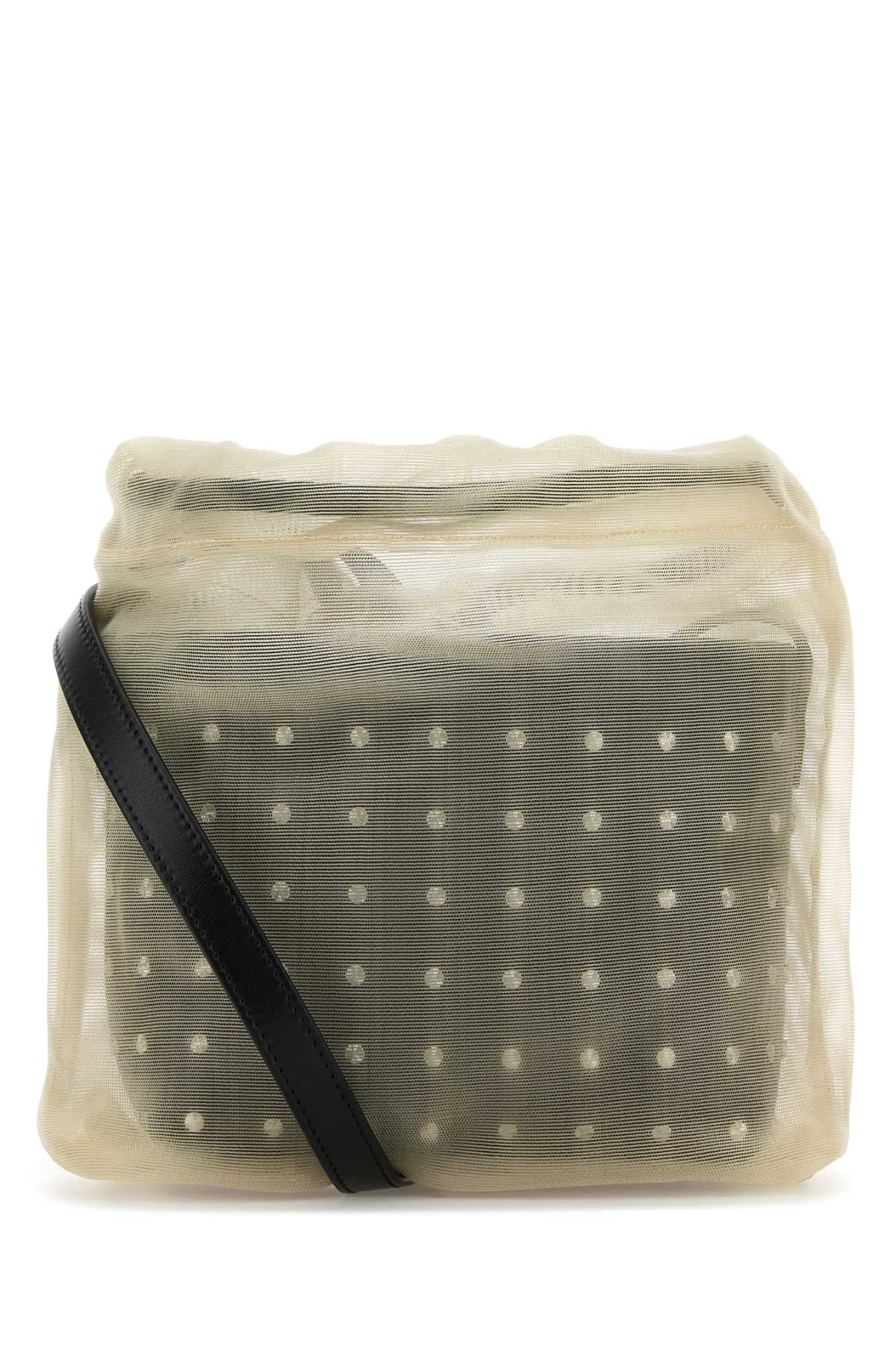 Two-tone leather and tulle Nebula crossbody bag 8044331VP111000 (Alexander McQUEEN / ハンドバッグ・ショルダーバッグ ) | Alexander McQUEEN (アレキサンダー・マックイーン)(2)