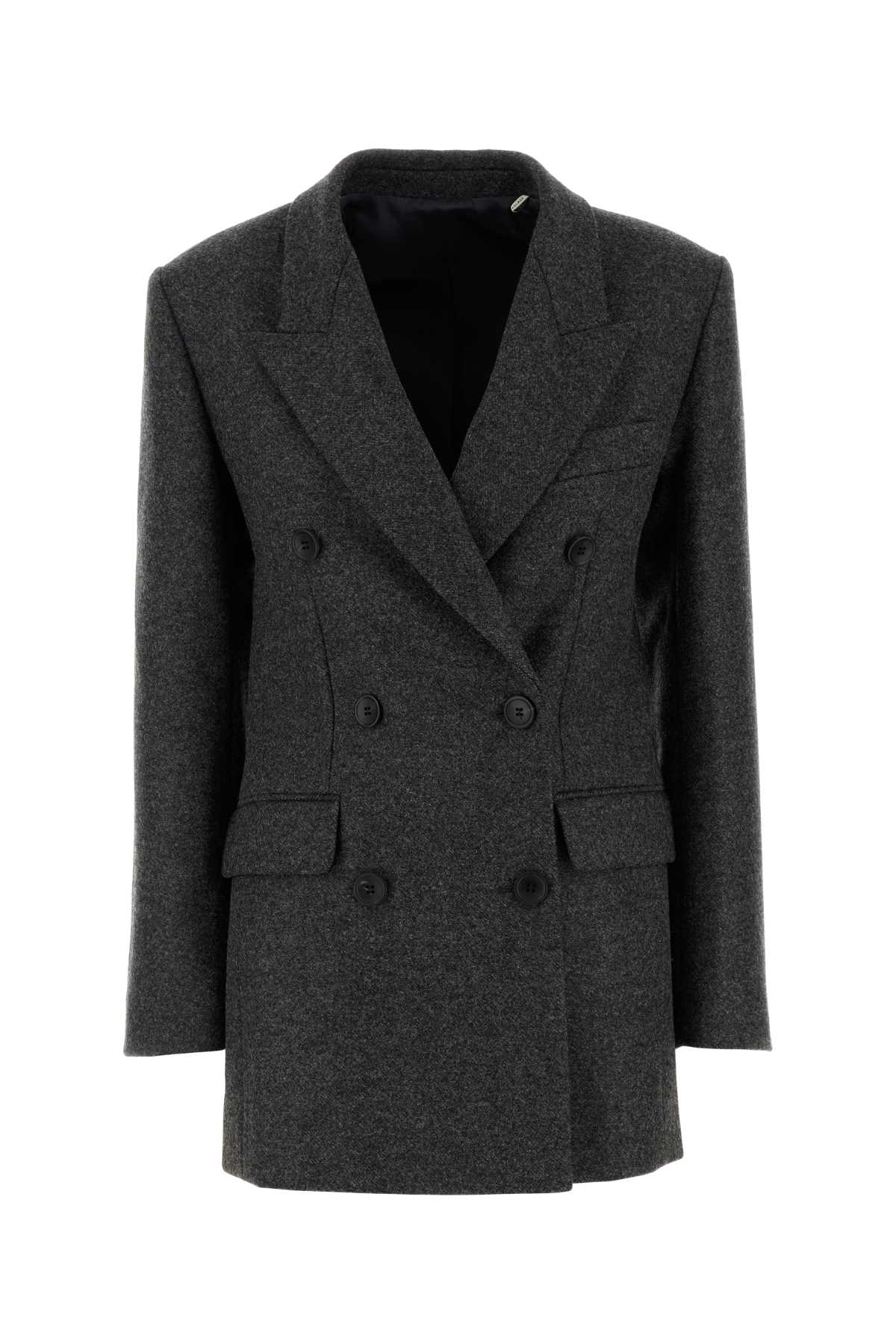 Dark grey wool Isidora blazer MA0451FAC3E01I02AN (Isabel Marant / ブレザー・ジャケット ) | Isabel Marant (イザベル マラン)