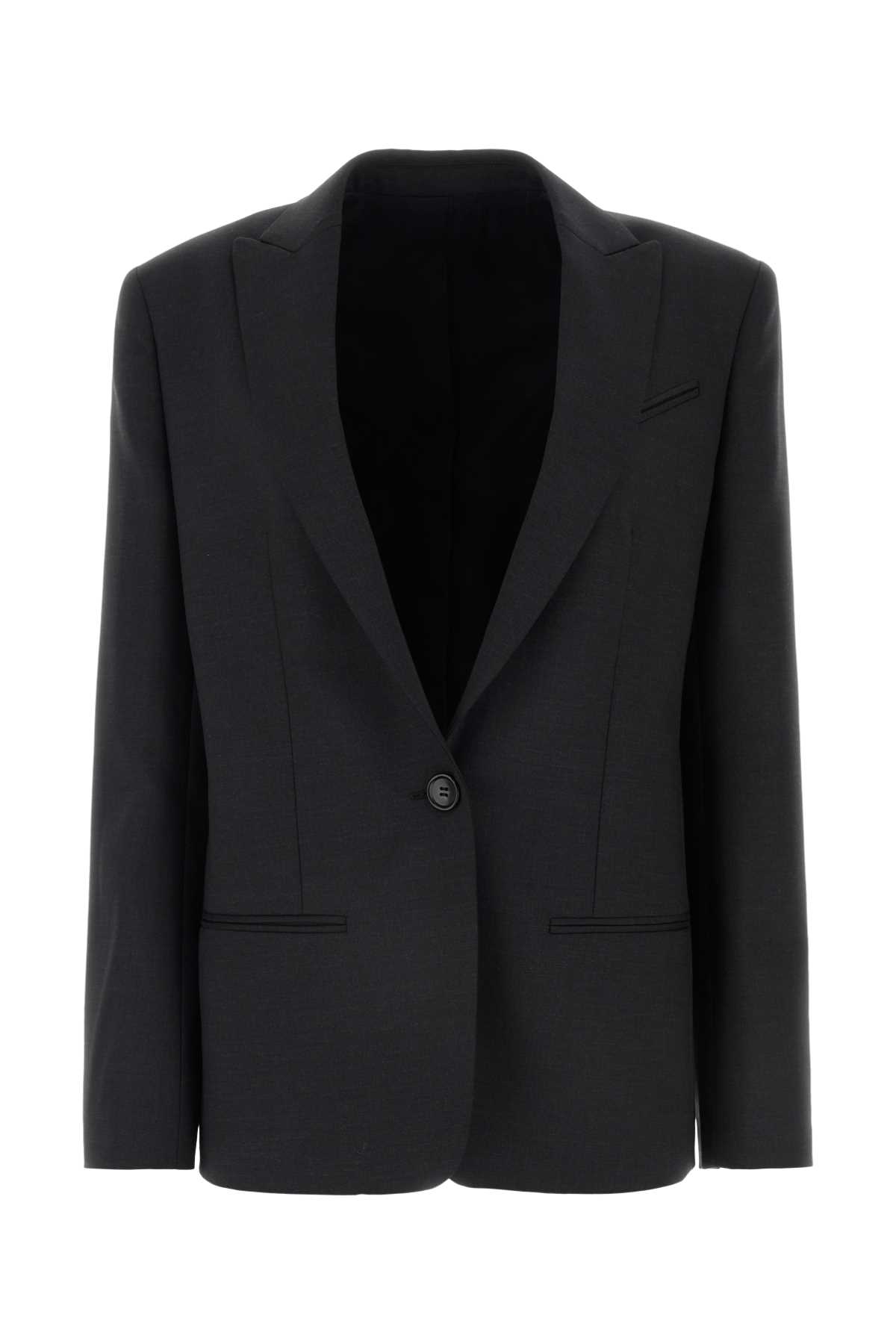 Charcoal stretch polyester blend blazer A050357270509 (PHILOSOPHY / ブレザー・ジャケット ) | PHILOSOPHY (フィロソフィ)