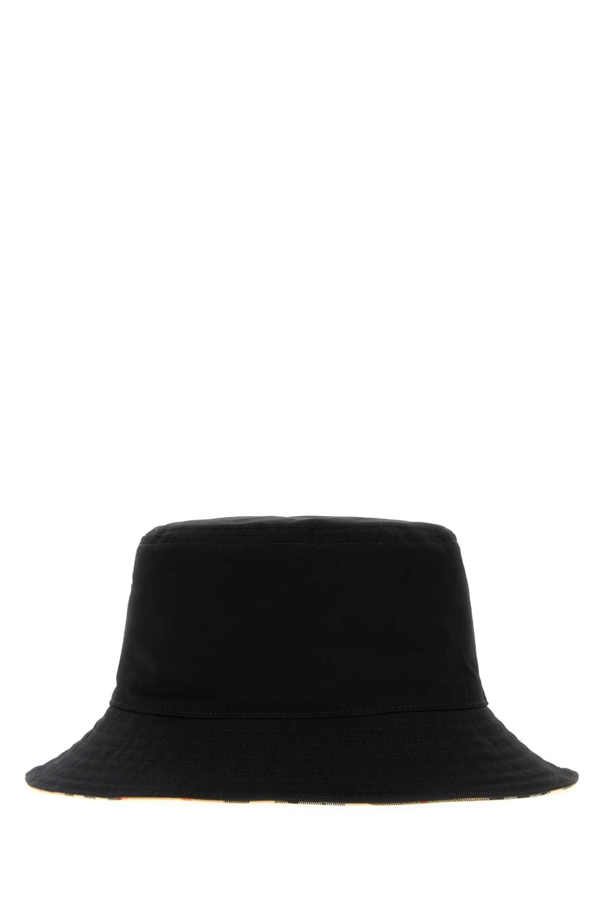 Black gabardine bucket hat 8115748A1189 (Burberry / 帽子 ) | Burberry (バーバリー)(2)