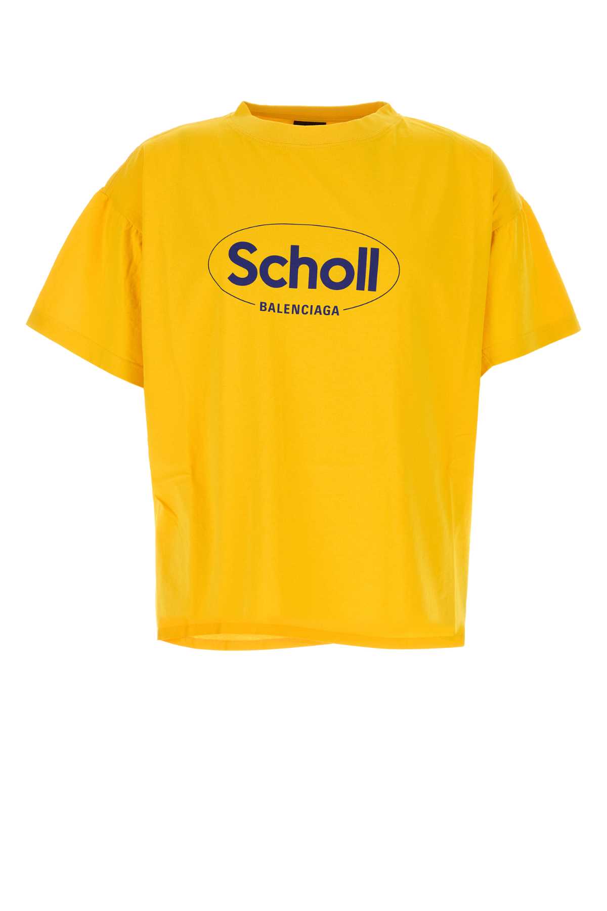 Yellow cotton oversize t-shirt 826346TSVT37200 (Balenciaga / Tシャツ・カットソー ) | Balenciaga (バレンシアガ)