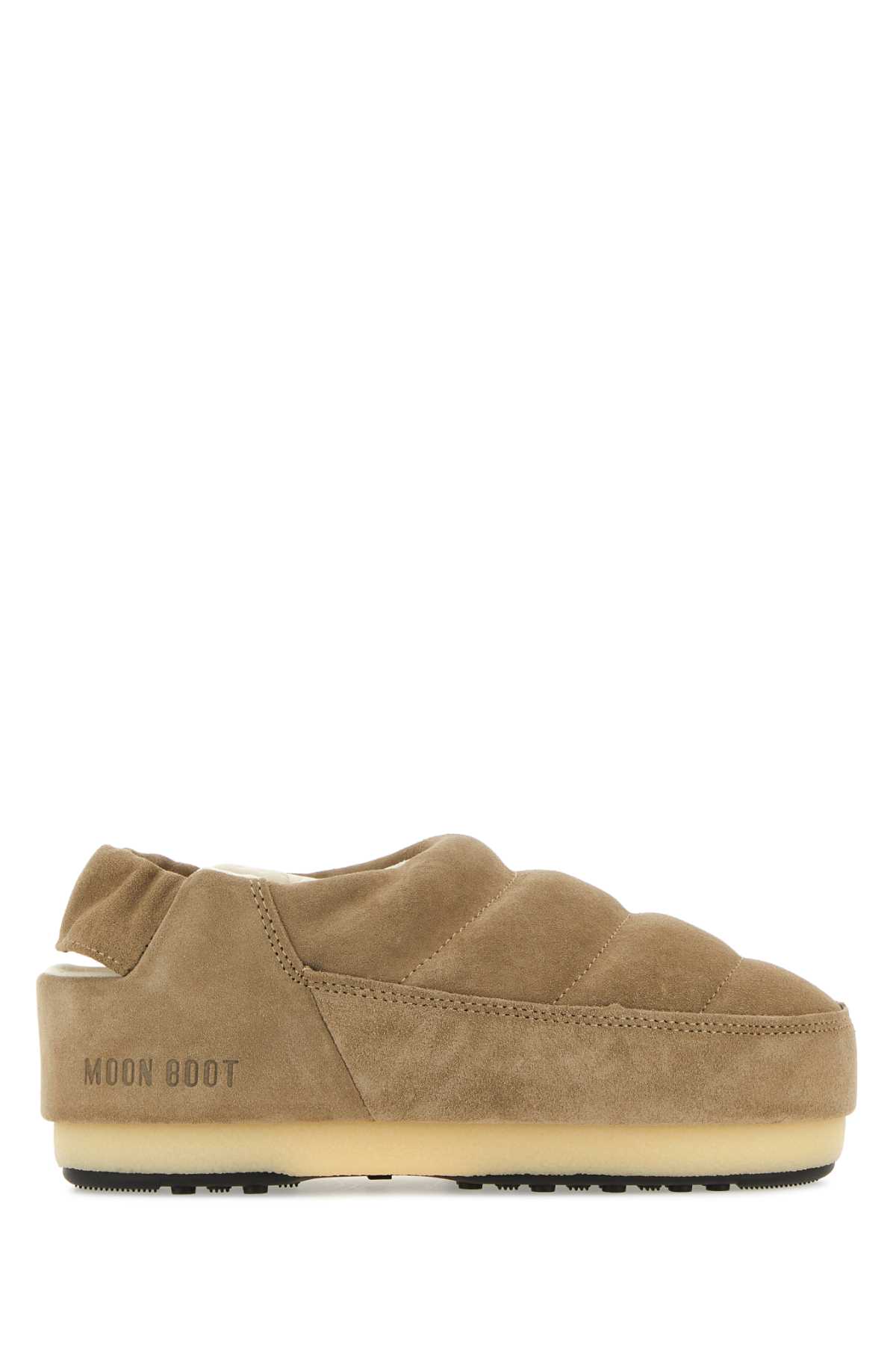 Beige suede Evolution slippers 14601500003 (MOON BOOT / サンダル ) | MOON BOOT (ムーンブーツ)