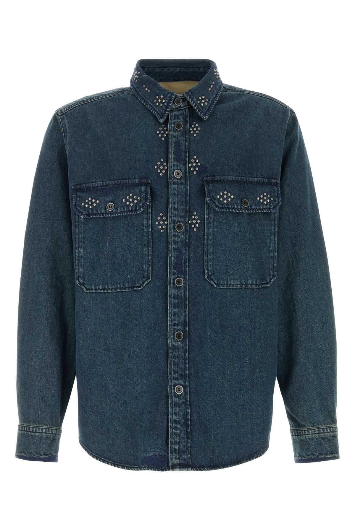 Denim Osco shirt CH0220HAC1H06H30FB (Isabel Marant / カジュアルジャケット ) | Isabel Marant (イザベル マラン)