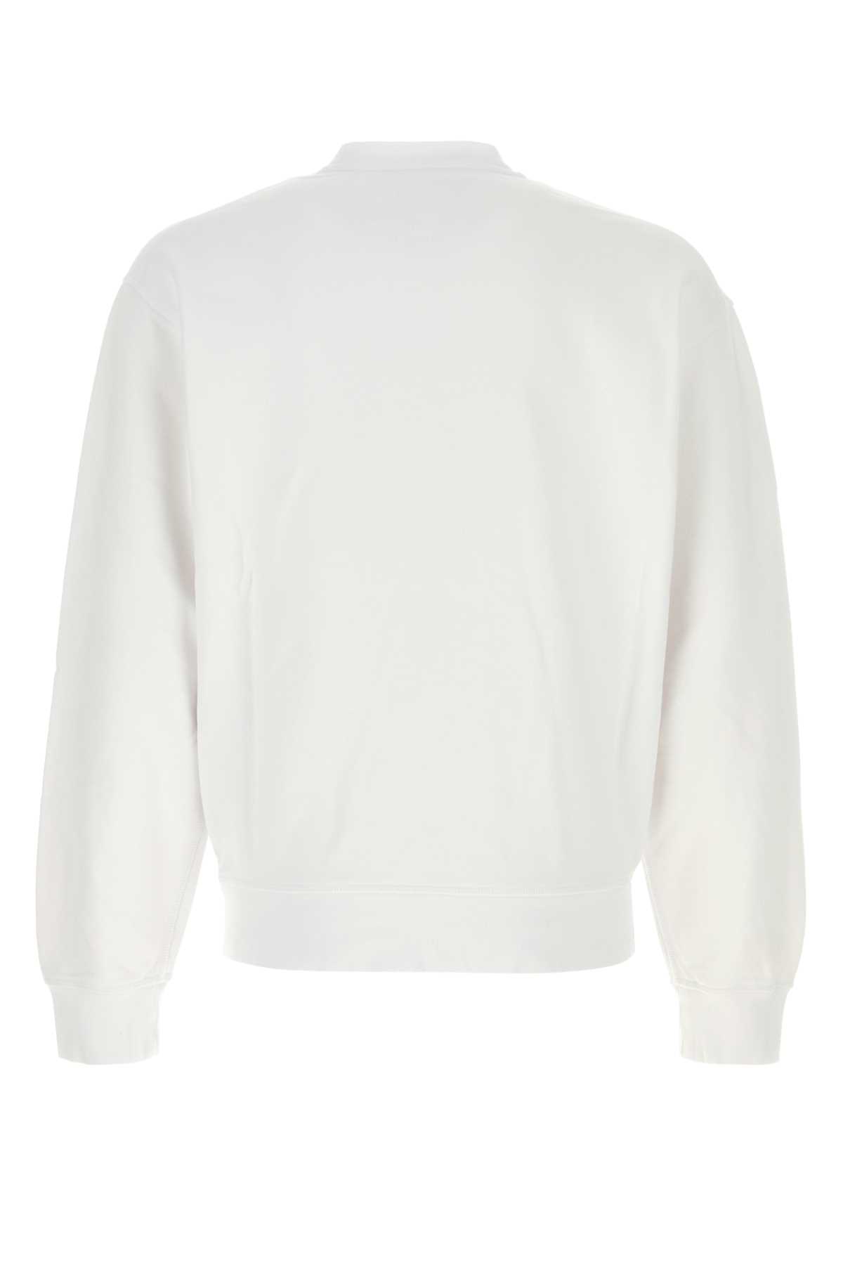White cotton sweatshirt S74GU0889D25015965 (Dsquared2 / スウェット・フーディー ) | Dsquared2 (ディースクエアード)(1)