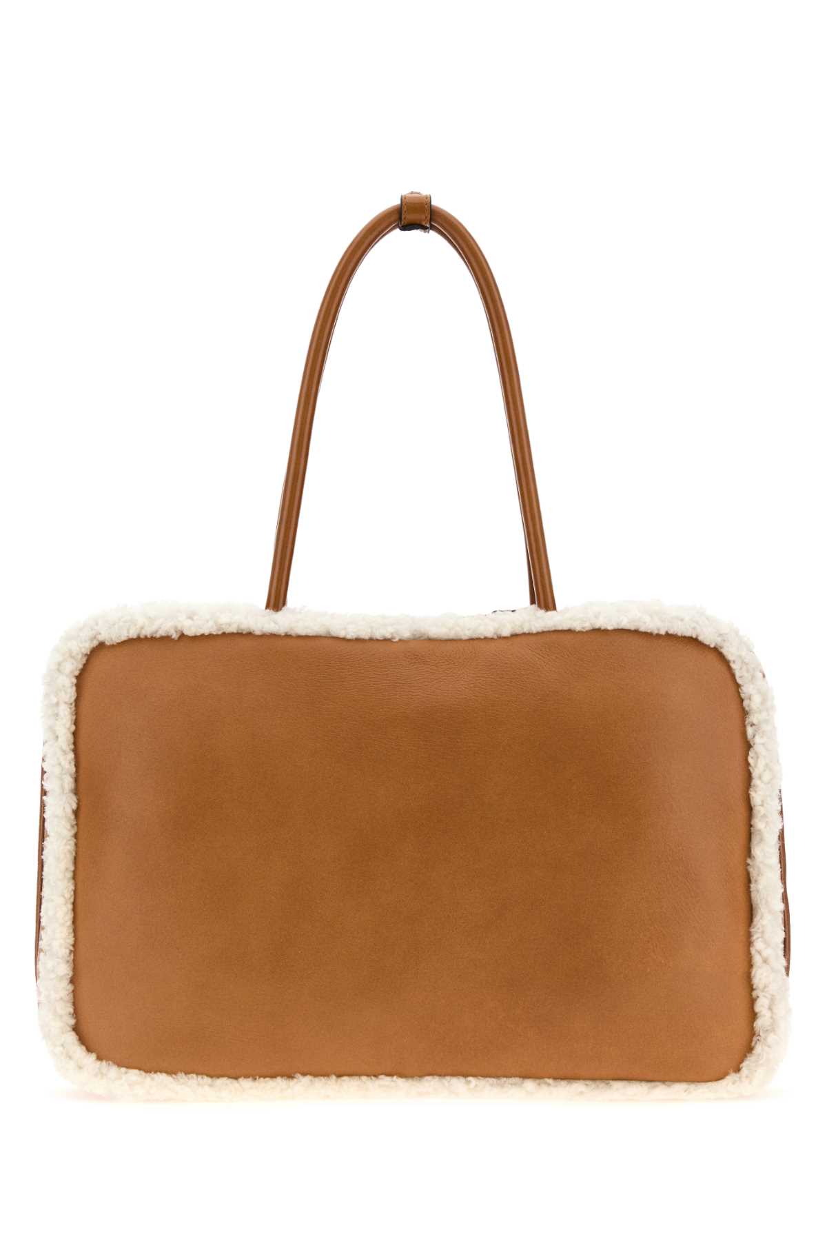 Camel leather Beau handbag 5BB117VMOS2CTTF036S (MIU MIU / ハンドバッグ・ショルダーバッグ ) | MIU MIU (ミュウミュウ)(2)