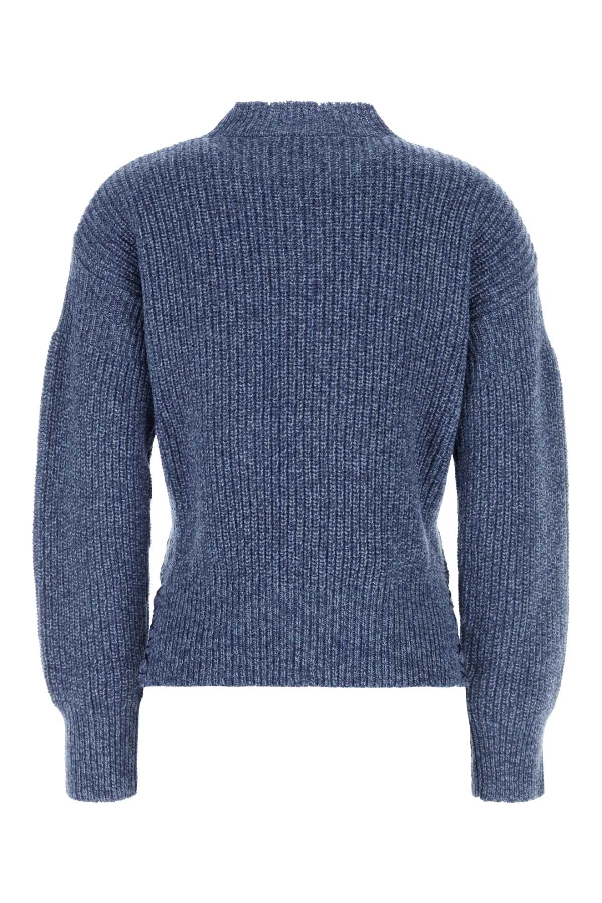 Melange blue wool sweater DVMD0201Q0UFH30100B56 (Marni / ニット・セーター・カーディガン ) | Marni (マルニ)(1)