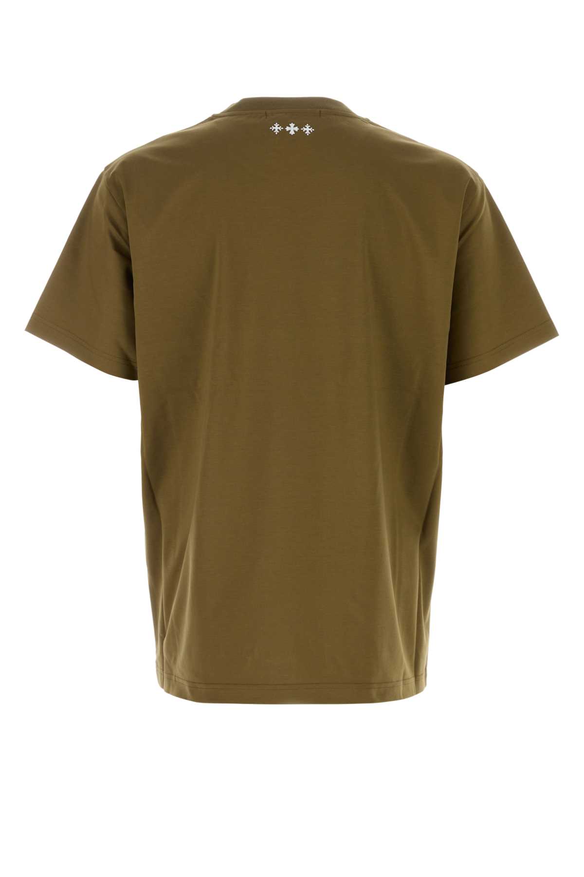 Army green cotton t-shirt MTAT24S8195M35 (TATRAS / Tシャツ・カットソー ) | TATRAS (タトラス)(1)