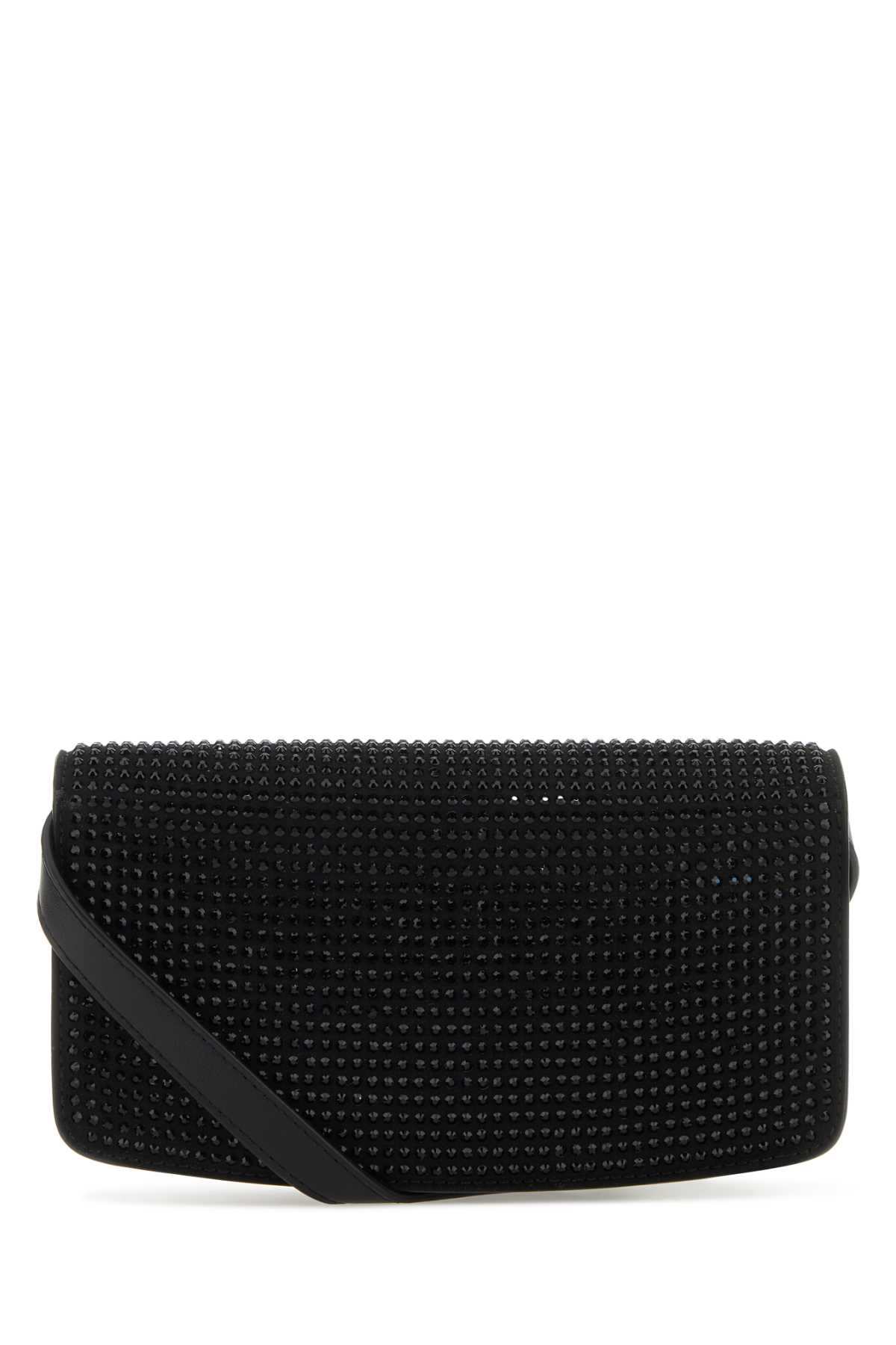 Black alter mat mini S-Wave wallet 7B0036WP02041019 (Stella McCartney / 財布・カードケース ) | Stella McCartney (ステラ マッカートニー)(2)
