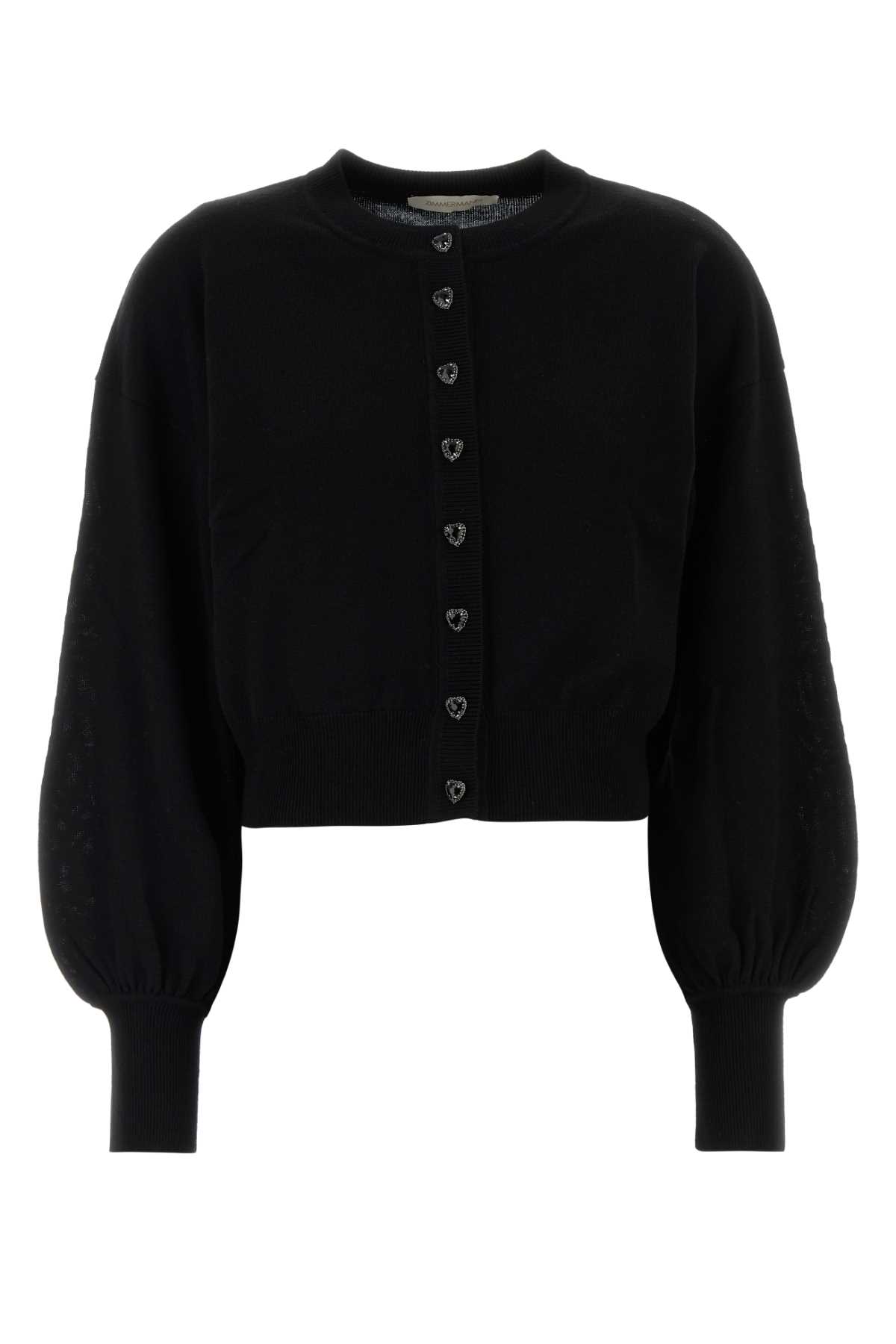 Black wool cardigan 5444TF251BLK (ZIMMERMANN / ニット・セーター・カーディガン ) | ZIMMERMANN (ジマーマン)