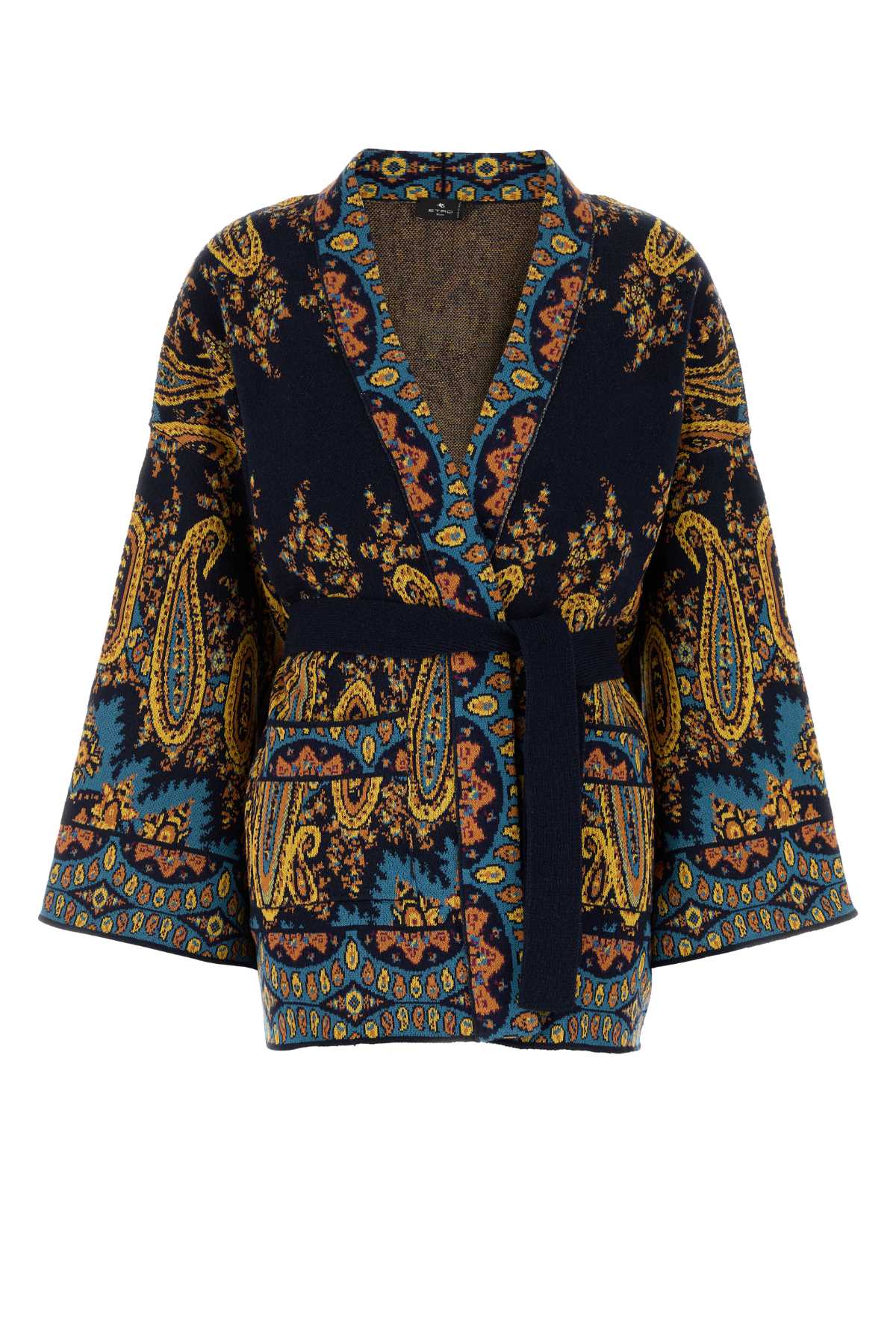 Embroidered cotton blend cardigan WRKP0003AQ204X0887 (ETRO / ニット・セーター・カーディガン ) | ETRO (エトロ)