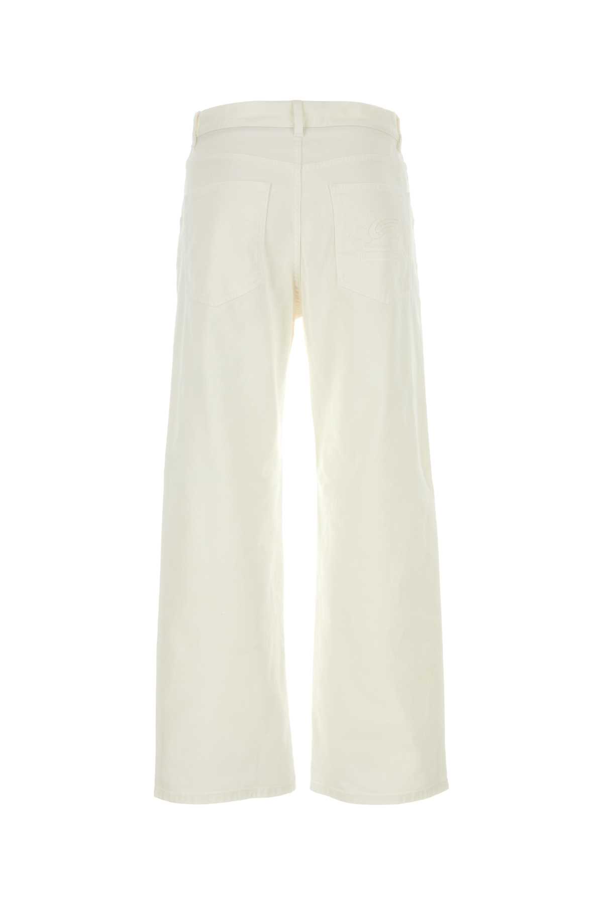 Ivory stretch denim jeans MRNB0006AD215W0001 (ETRO / ジーンズ ) | ETRO (エトロ)(1)