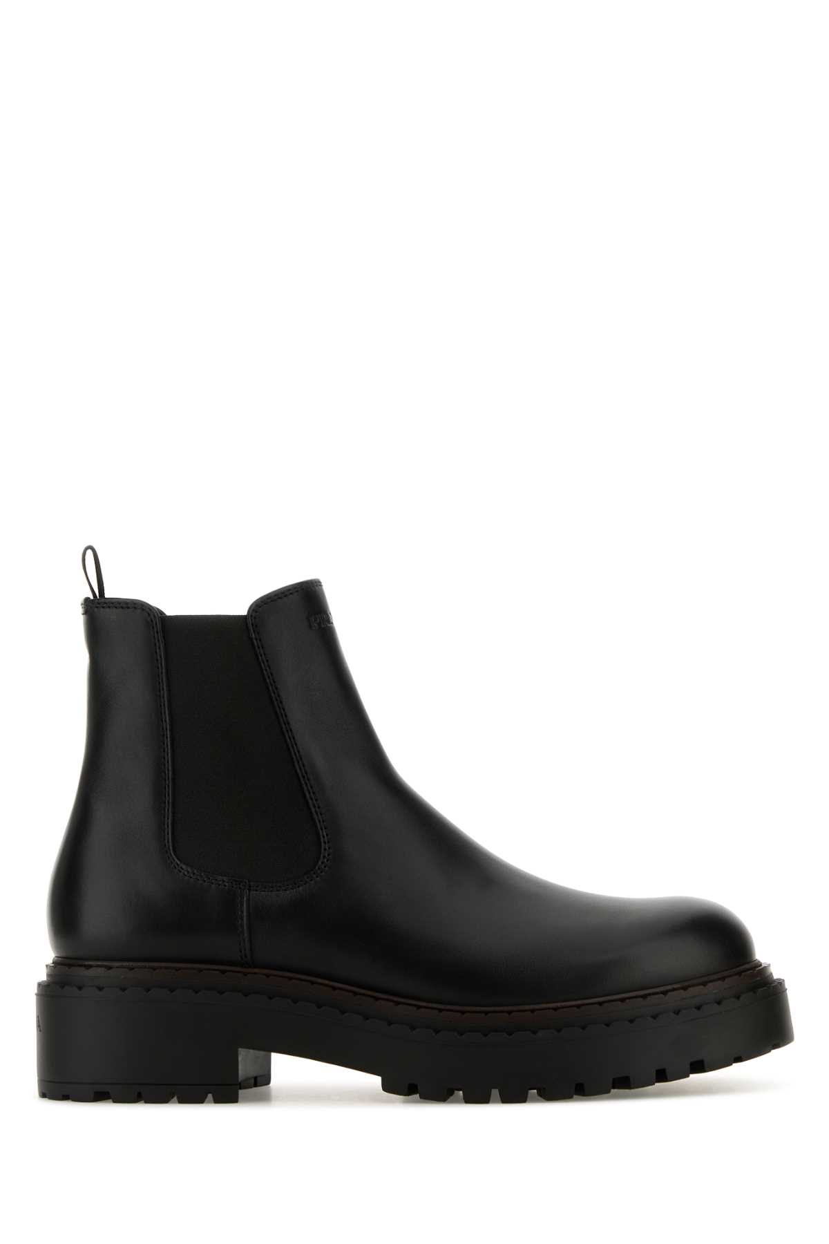 Black leather ankle boots 2TE199FG000070F0002 (Prada / ブーツ ) | Prada (プラダ)