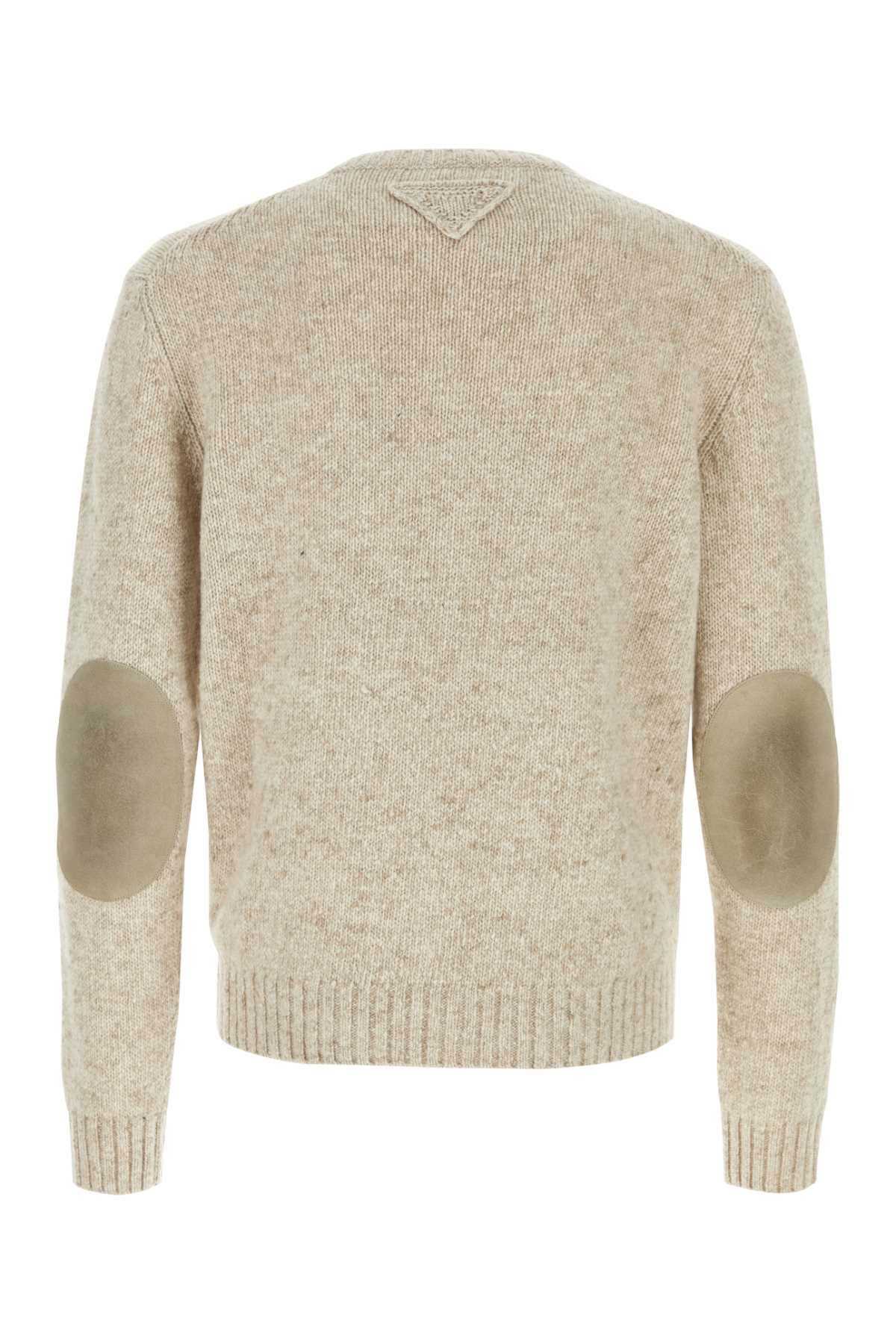 Melange sand cashmere sweater UMB801SOOO145MF0F24 (Prada / ニット・セーター・カーディガン ) | Prada (プラダ)(1)