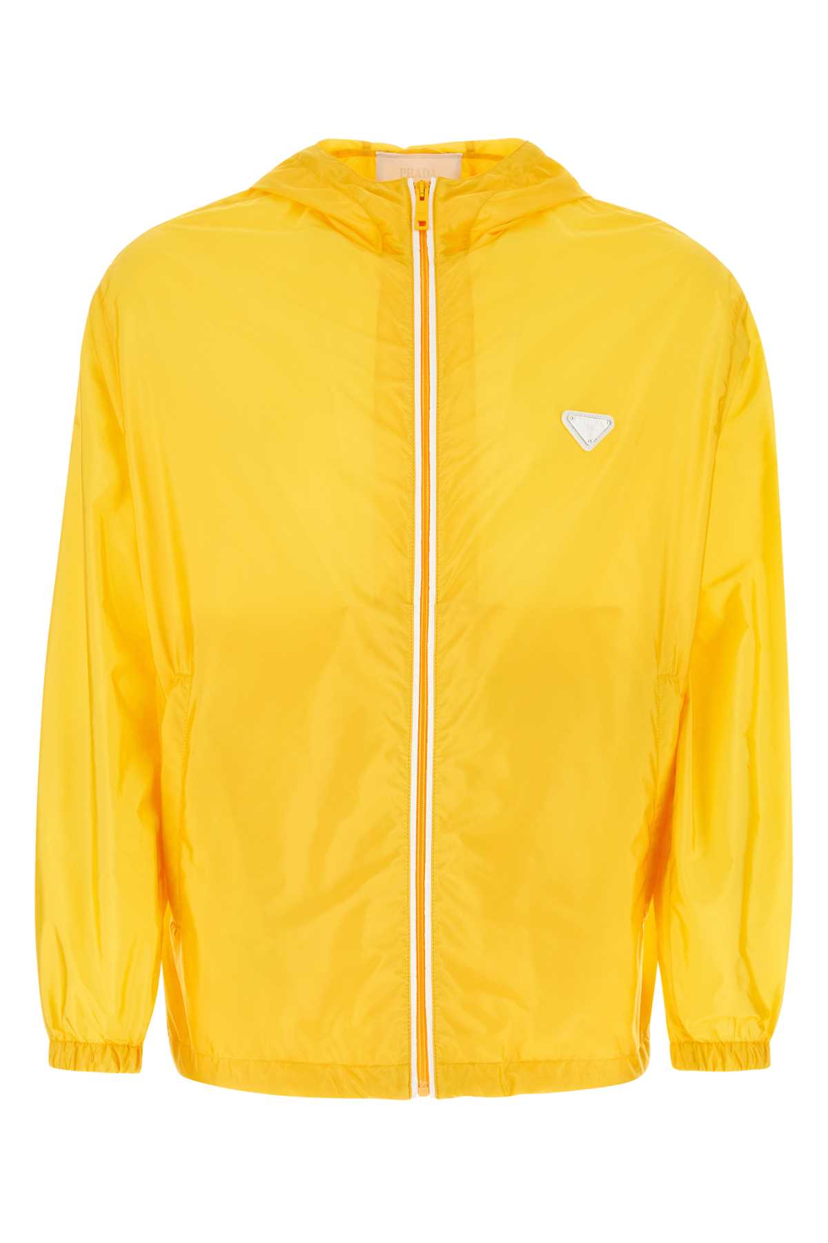 Yellow Re-Nylon windbreaker SGC530S2321WQ9F0AG4 (Prada / カジュアルジャケット ) | Prada (プラダ)