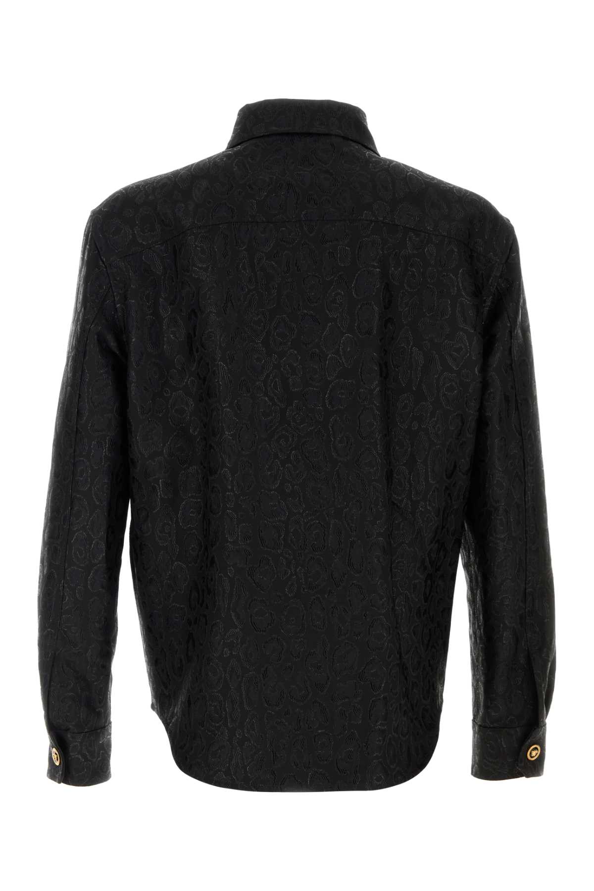 Black jacquard shirt 10174131A157851B000 (VERSACE / シャツ・ブラウス ) | VERSACE (ヴェルサーチェ)(1)